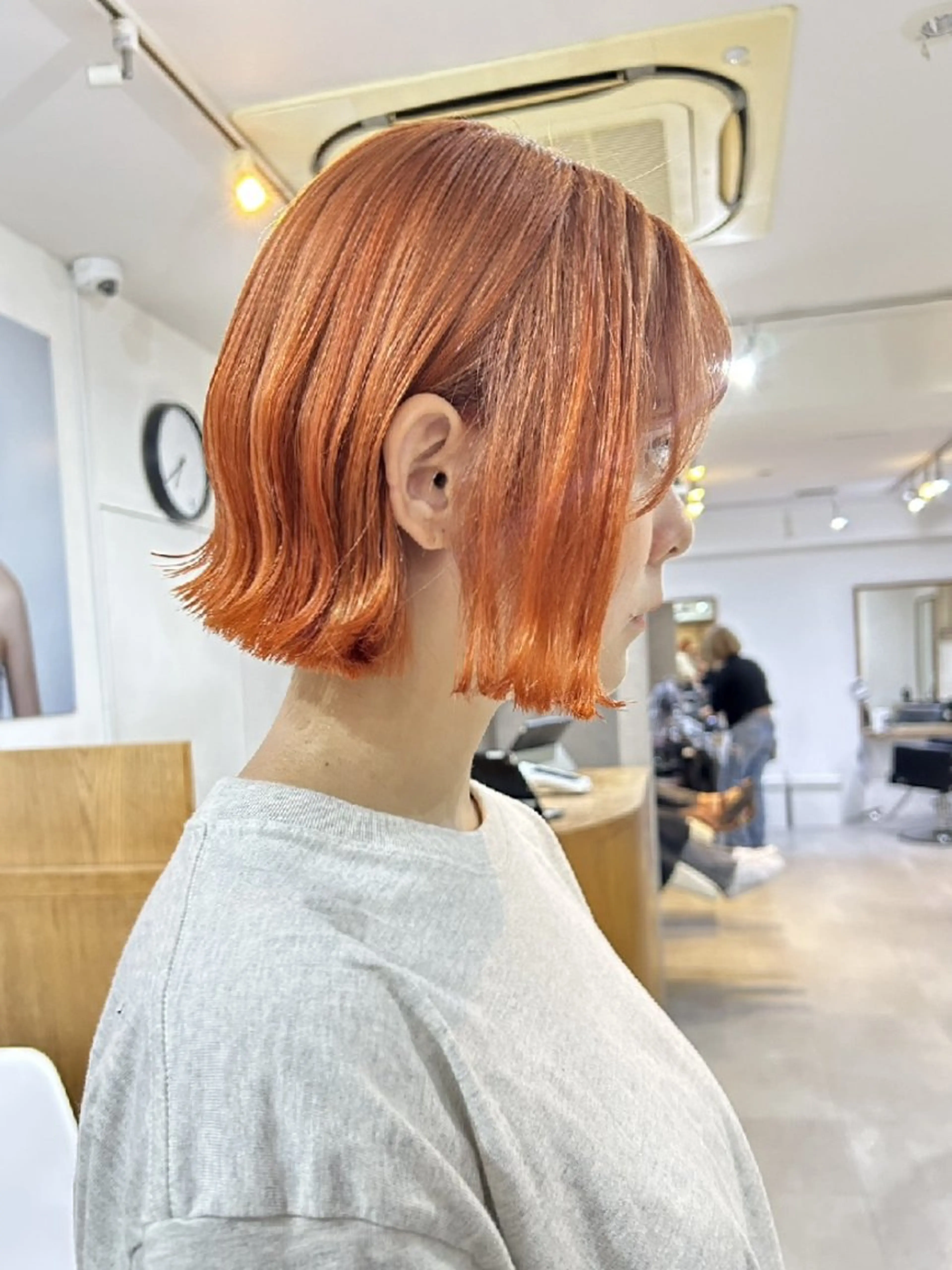 🌈扱いやすいボブ× ブリーチ🌈TAMEのヘアスタイル