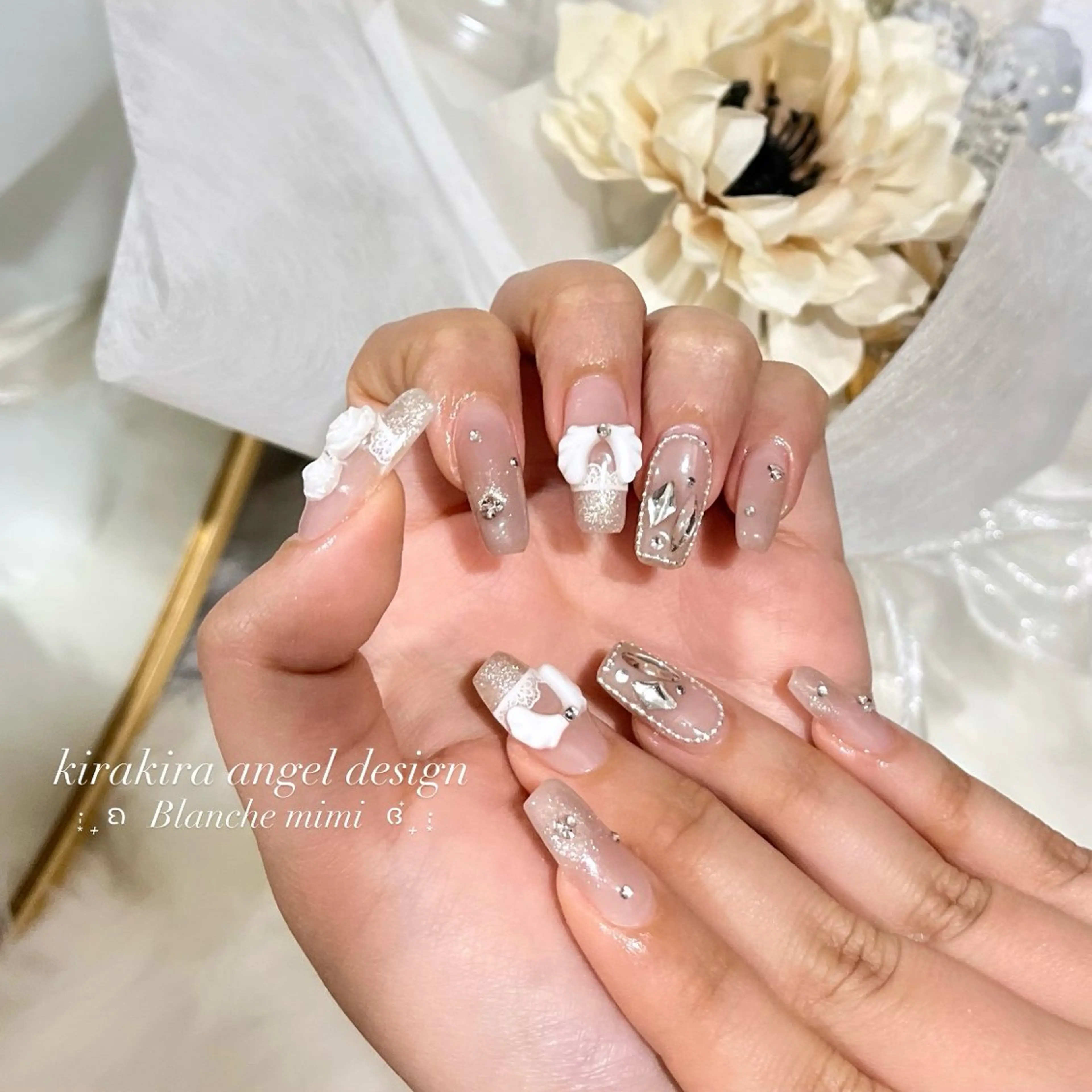 ネイル ハンドネイル Blanche mimi所属・Blanche mimi.u_aのネイルデザイン