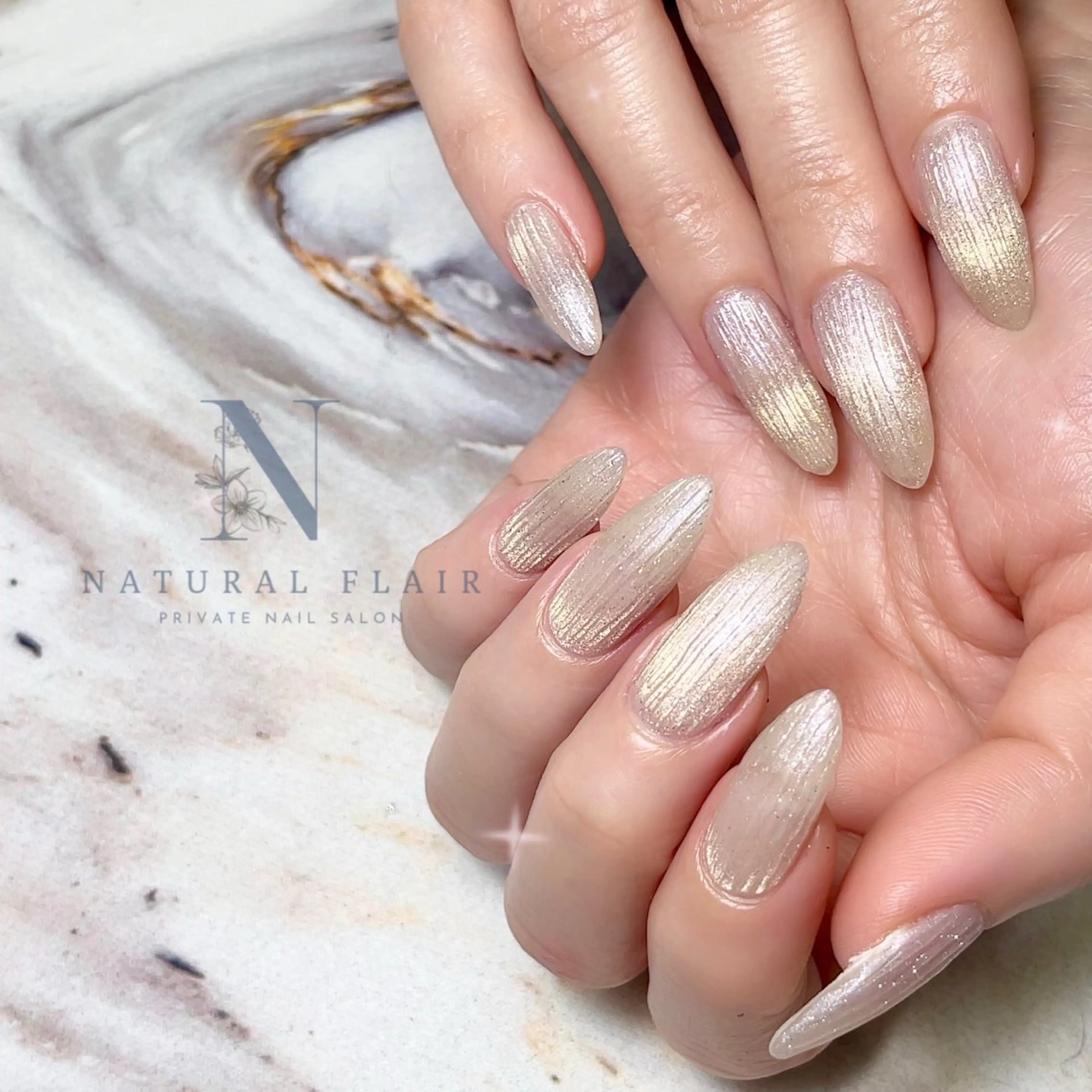 ネイル ハンドネイル natural flairのネイルデザイン