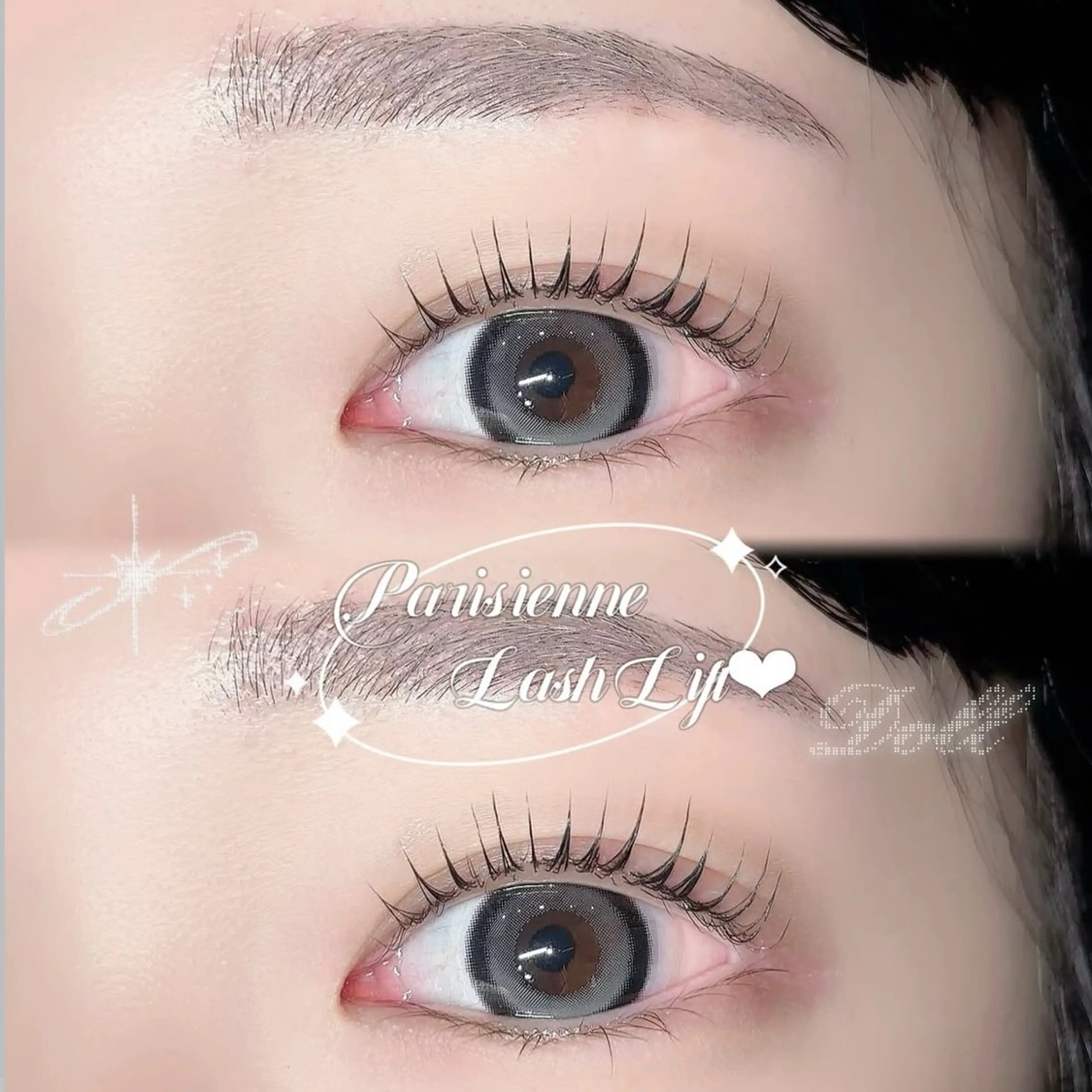 マツエク・マツパ ᴘʟᴀᴛɪɴᴜᴍ ᴅᴏʟʟ❤︎ʀɪɴᴀのマツエク・マツパデザイン