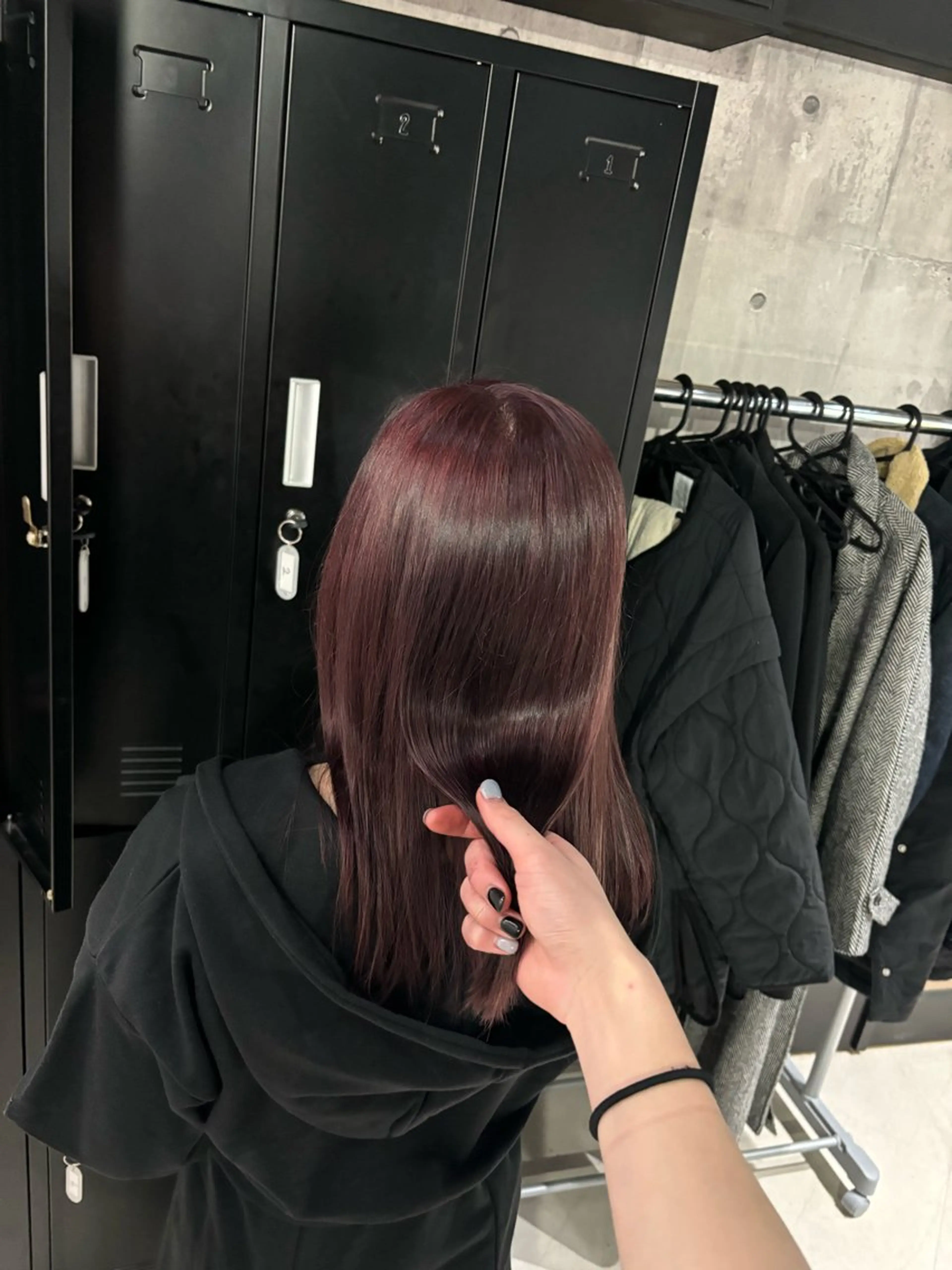 セミロング カラー ピンクカラー カット ヘアカラー トリートメント _white【京橋店】所属・_WHITE / KENTOのヘアスタイル