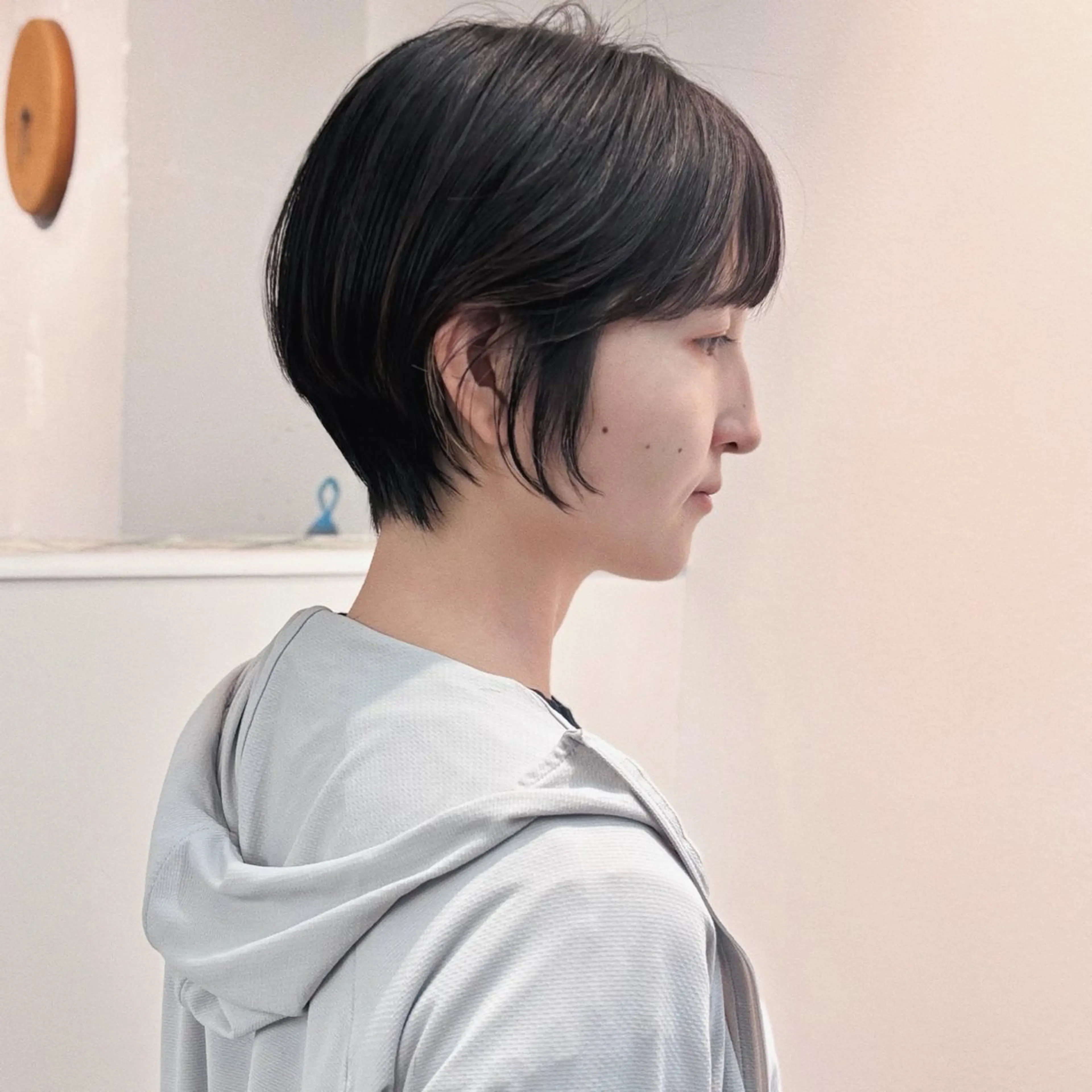 ショート ショートヘア ENIEN MAKE’S 立川所属・ミカ💫レイヤー/ メンズ/透明感カラーのヘアスタイル
