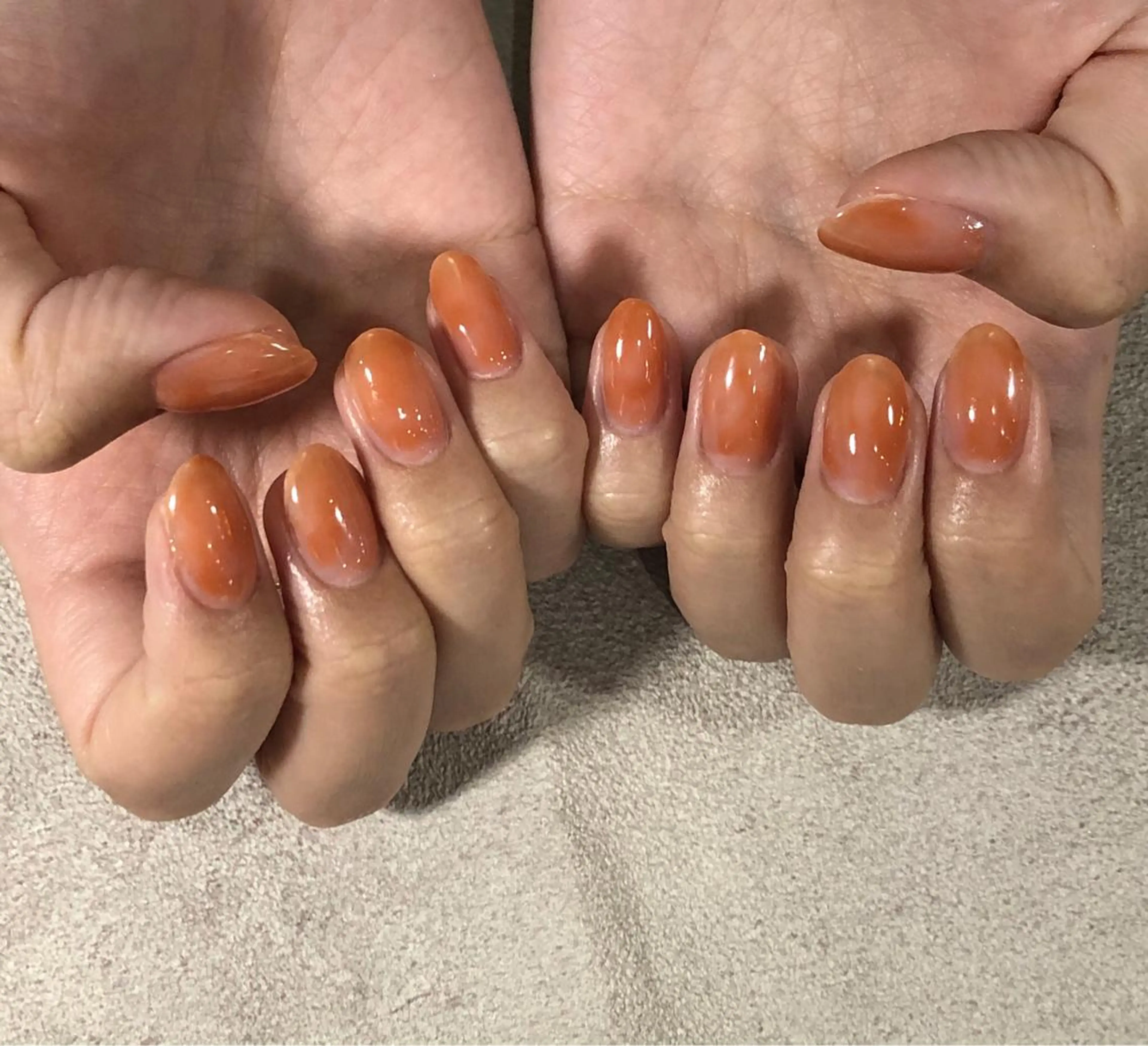 ネイル ニュアンスネイル ワンカラーネイル ハンドネイル .Etel atelier.のネイルデザイン