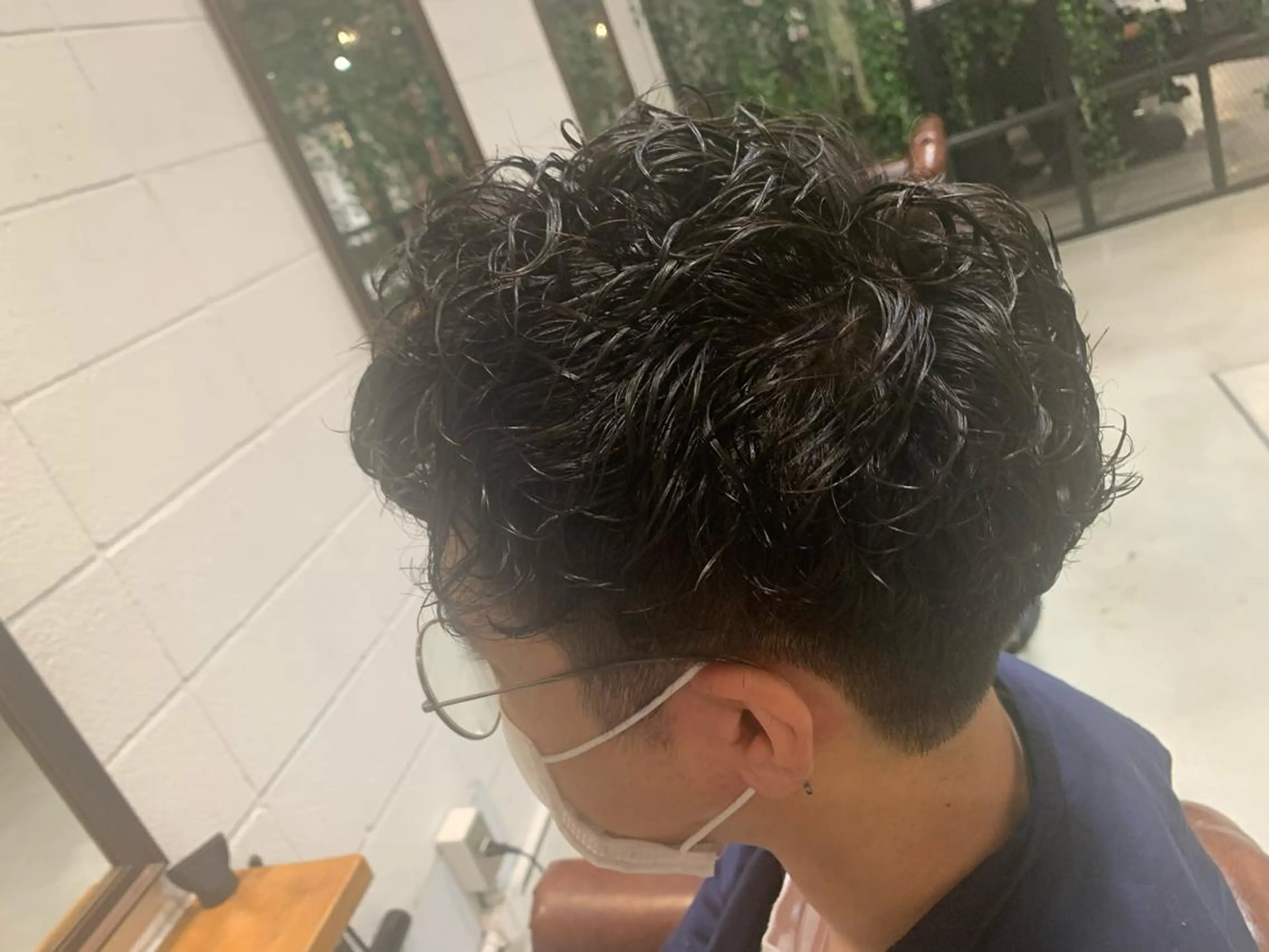 パーマ メンズ ショート🌼パーマ 本間正子のヘアスタイル