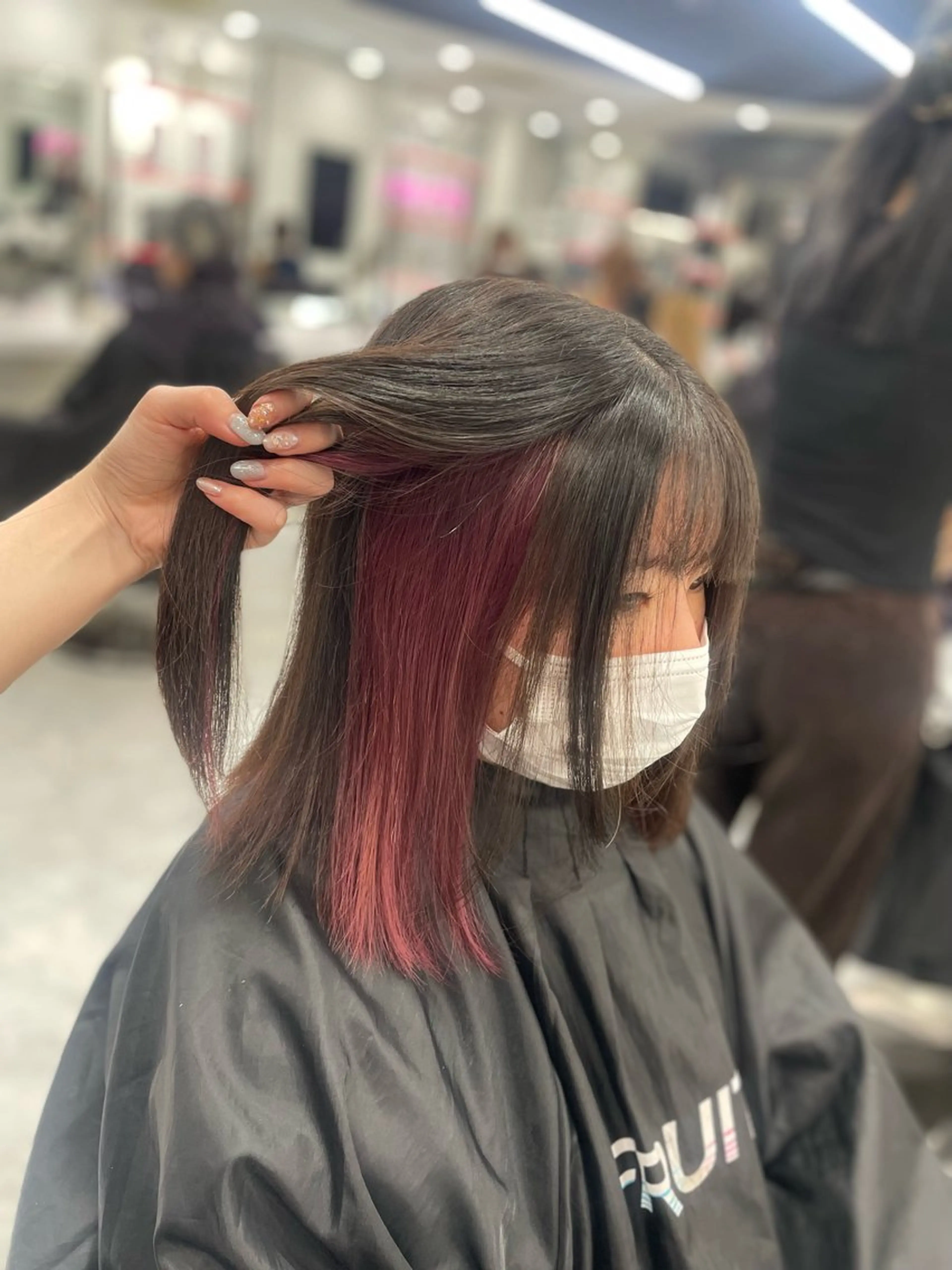 ミディアム カラー 💗トレンド暖色ヘア Natsumi 💗のヘアスタイル
