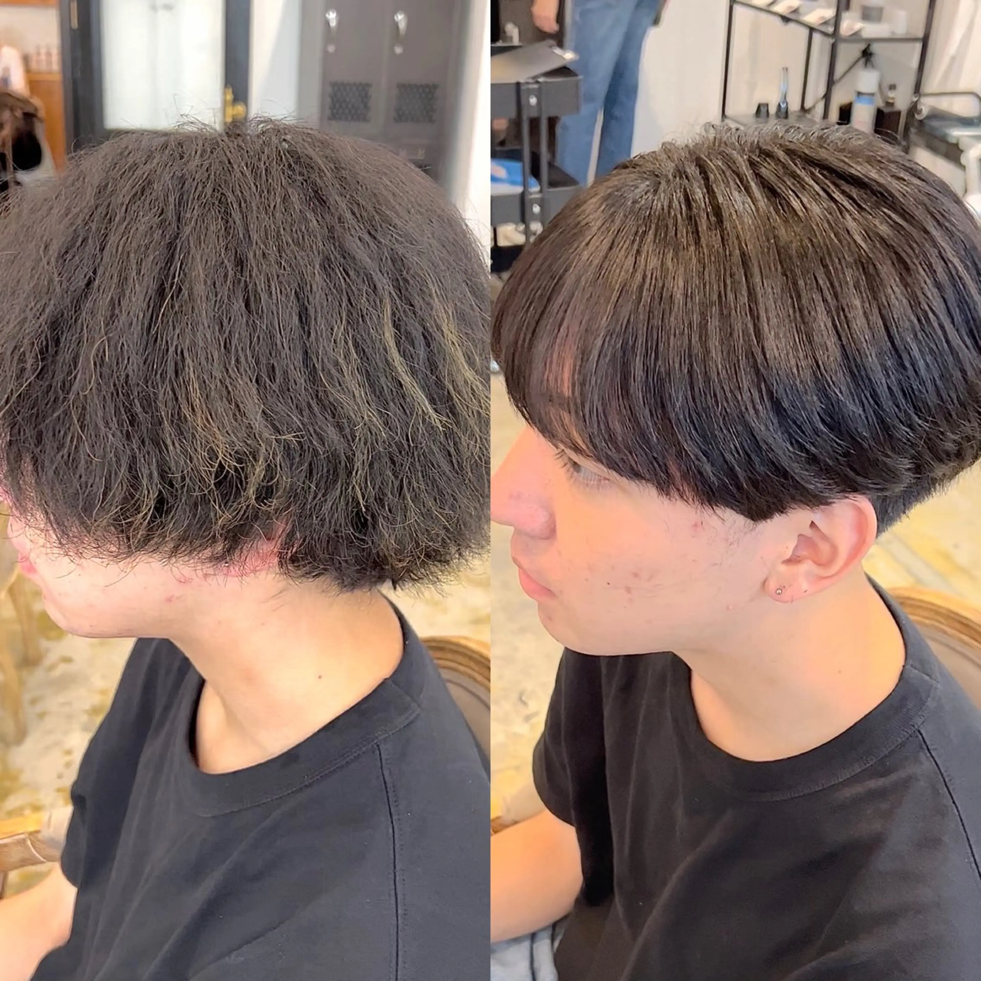 パーマ メンズ Defi梅田店所属・🌈モリグチ ケイスケ🦄のヘアスタイル