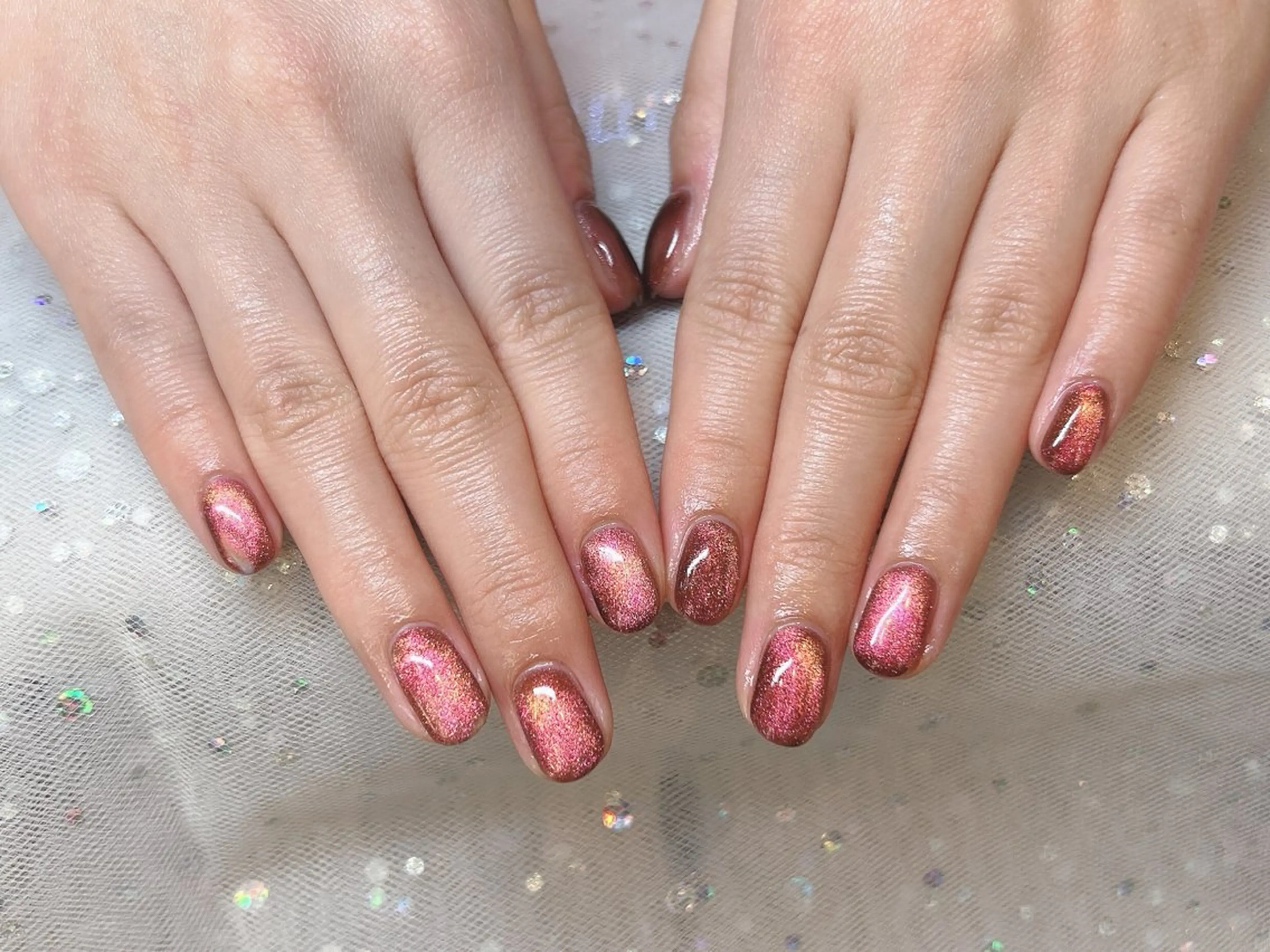 ネイル マグネットネイル ハンドネイル Nail Salon Miyabi所属・当日予約OK🫶🏻 Mai *のネイルデザイン