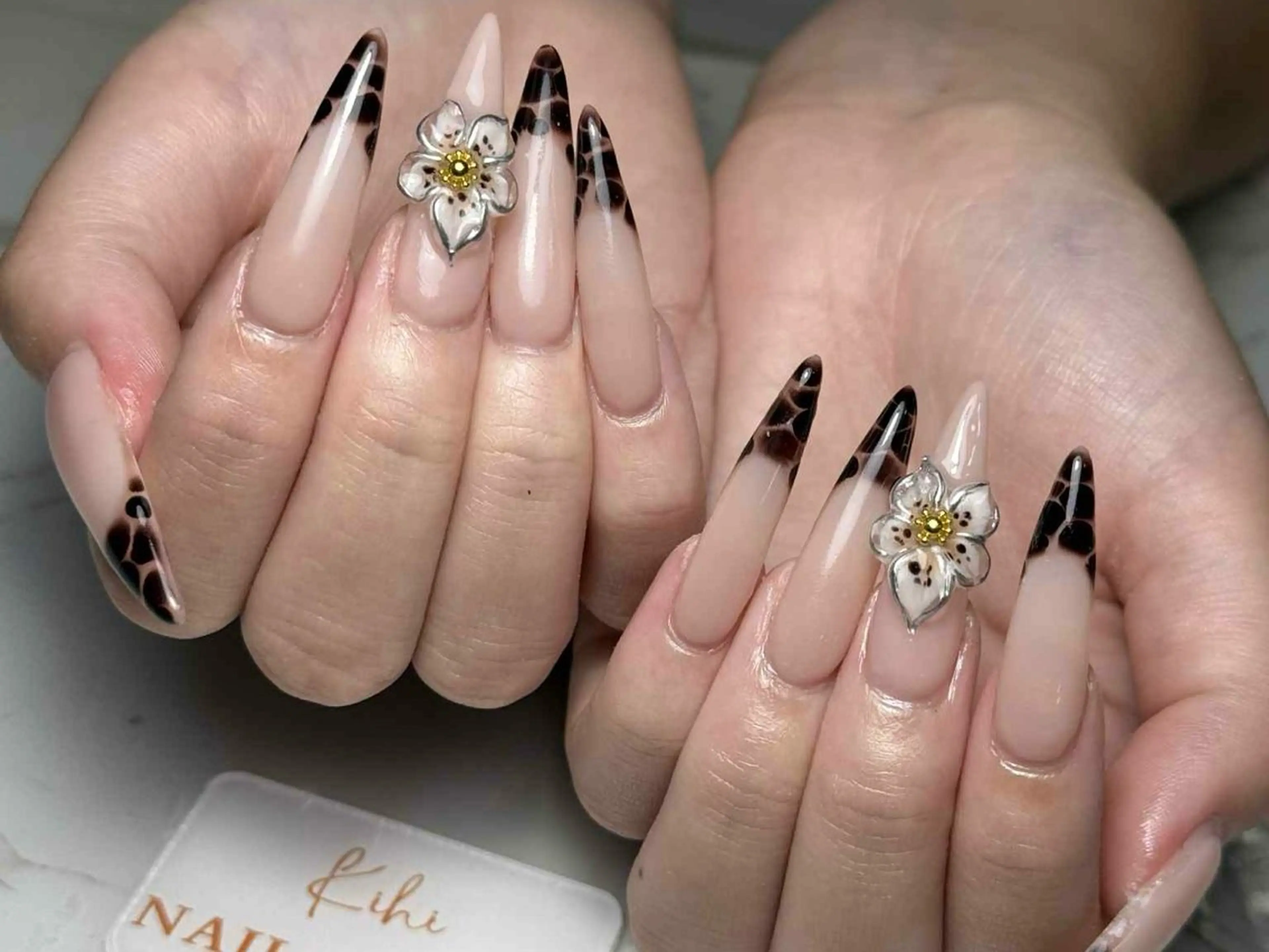 ネイル アートネイル フレンチネイル ジェルネイル グラデーション 韓国ネイル ハンドネイル ハンドケア Nail Salon Kihi さくらのネイルデザイン
