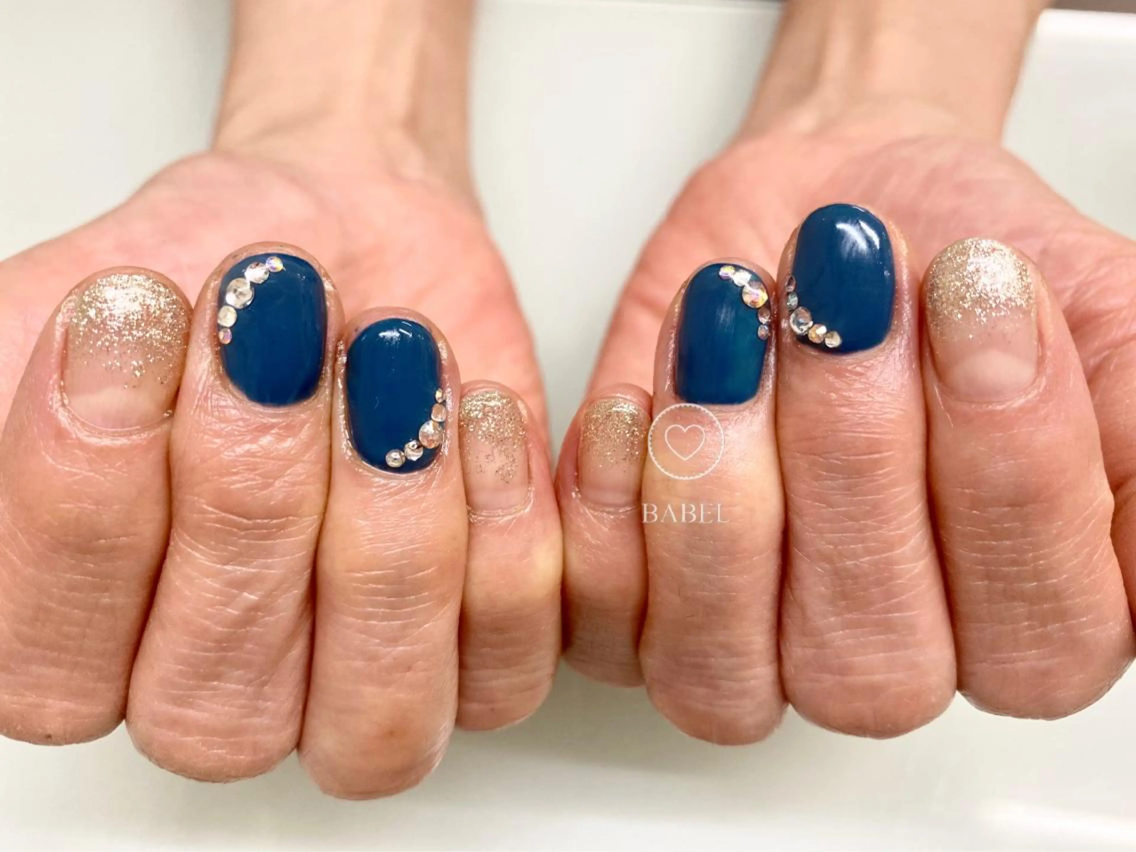 ネイル ハンドネイル BABELバベル所属・江戸川橋✨BABEL 【バベル】大人可愛いのネイルデザイン