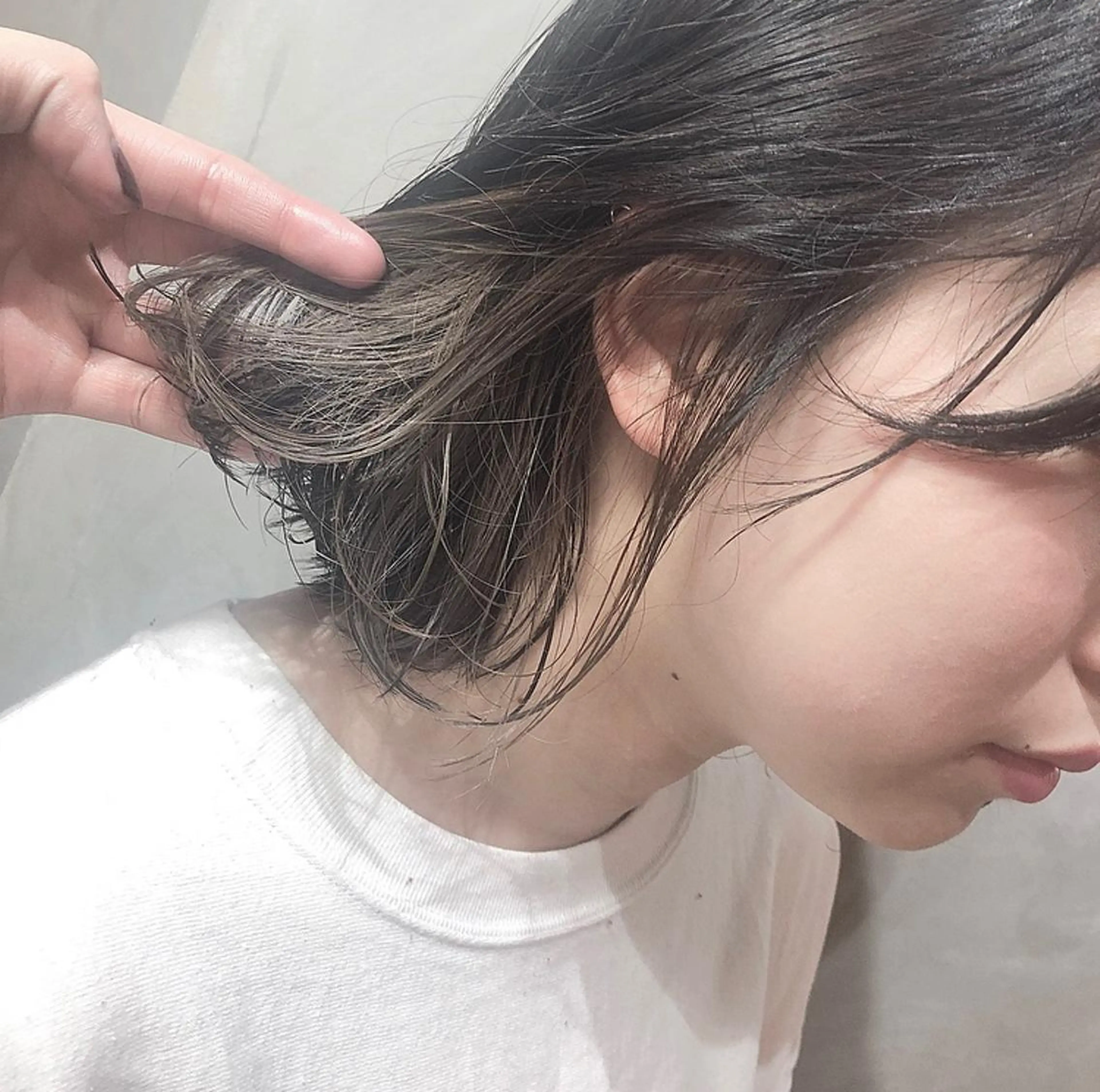 ショート カラー グレージュ friity所属・🕊️ HONOKAのヘアスタイル