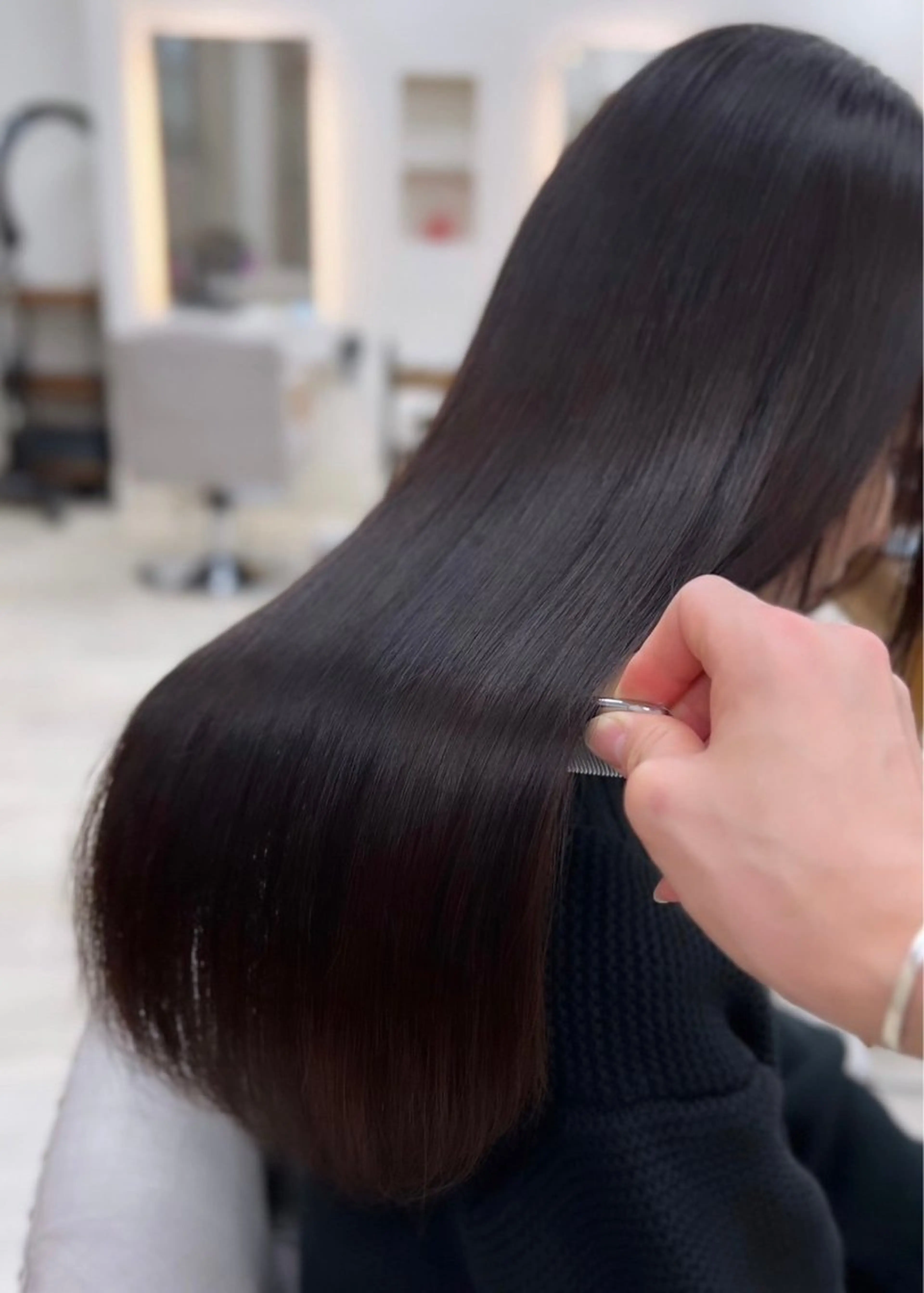 ロング 透明感カラー りゅうせいのヘアスタイル