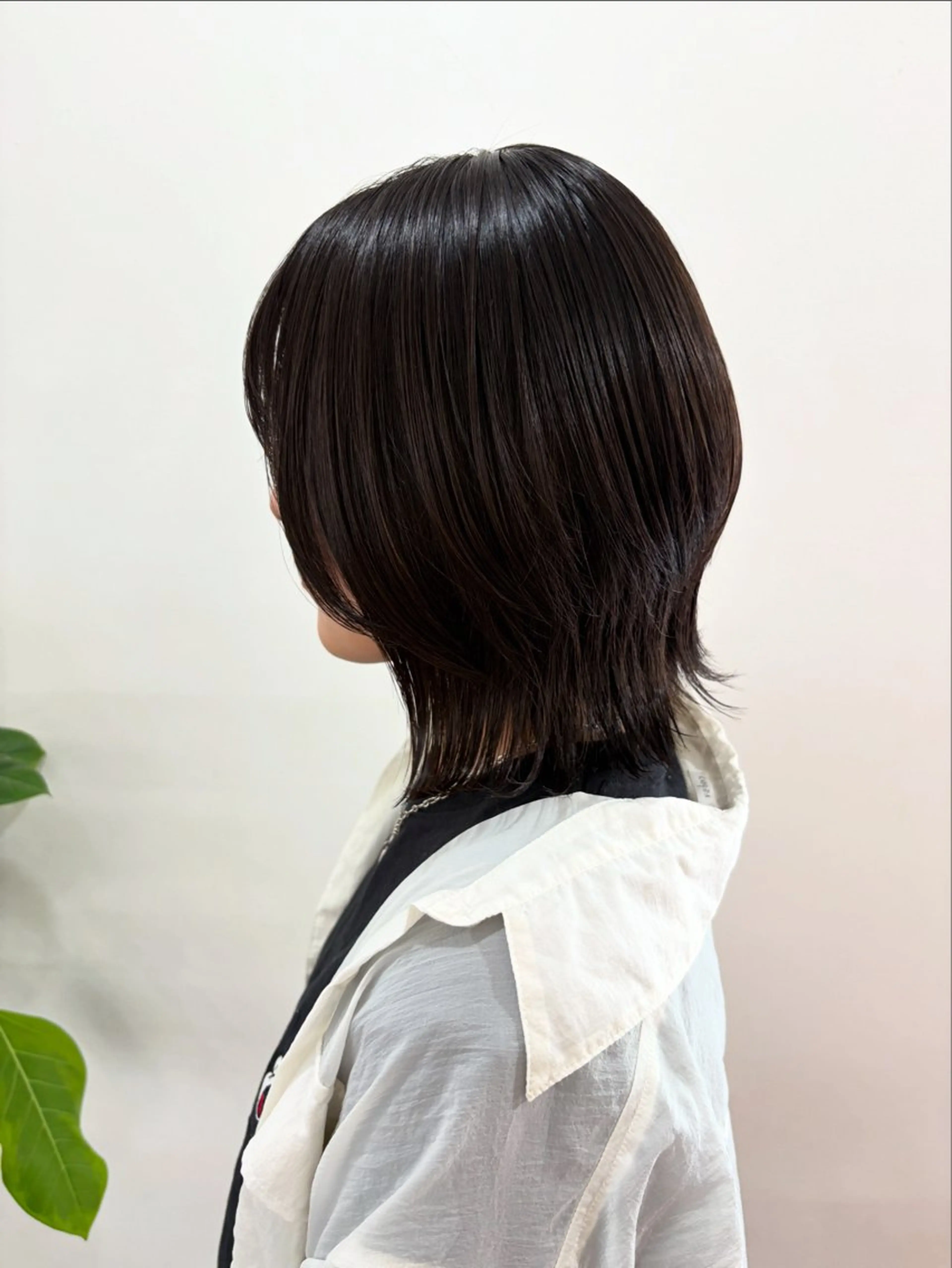 ミディアム 縮毛矯正 塔崎 りこのヘアスタイル