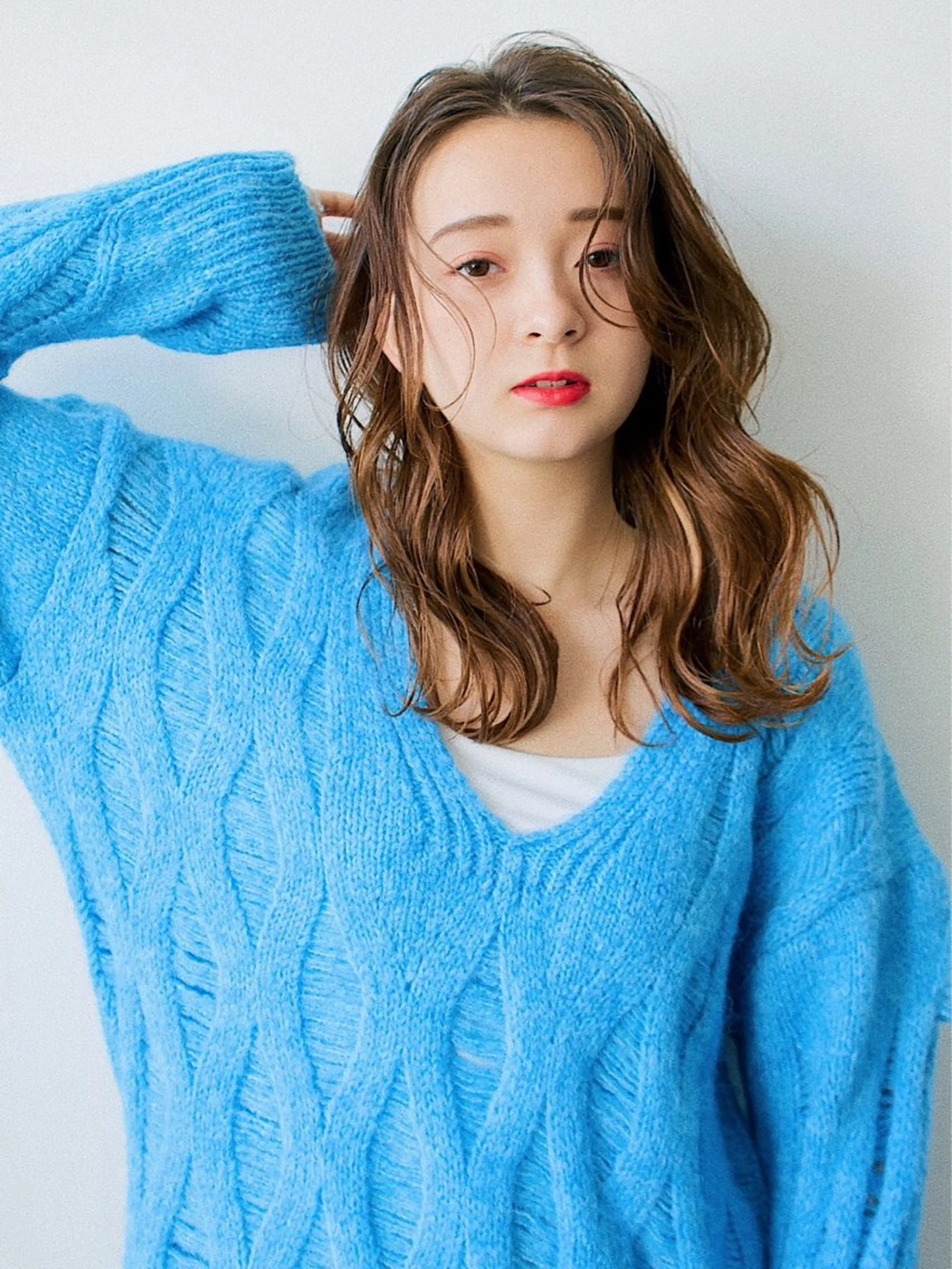 ロング カット レベンス田町 西谷悠のヘアスタイル