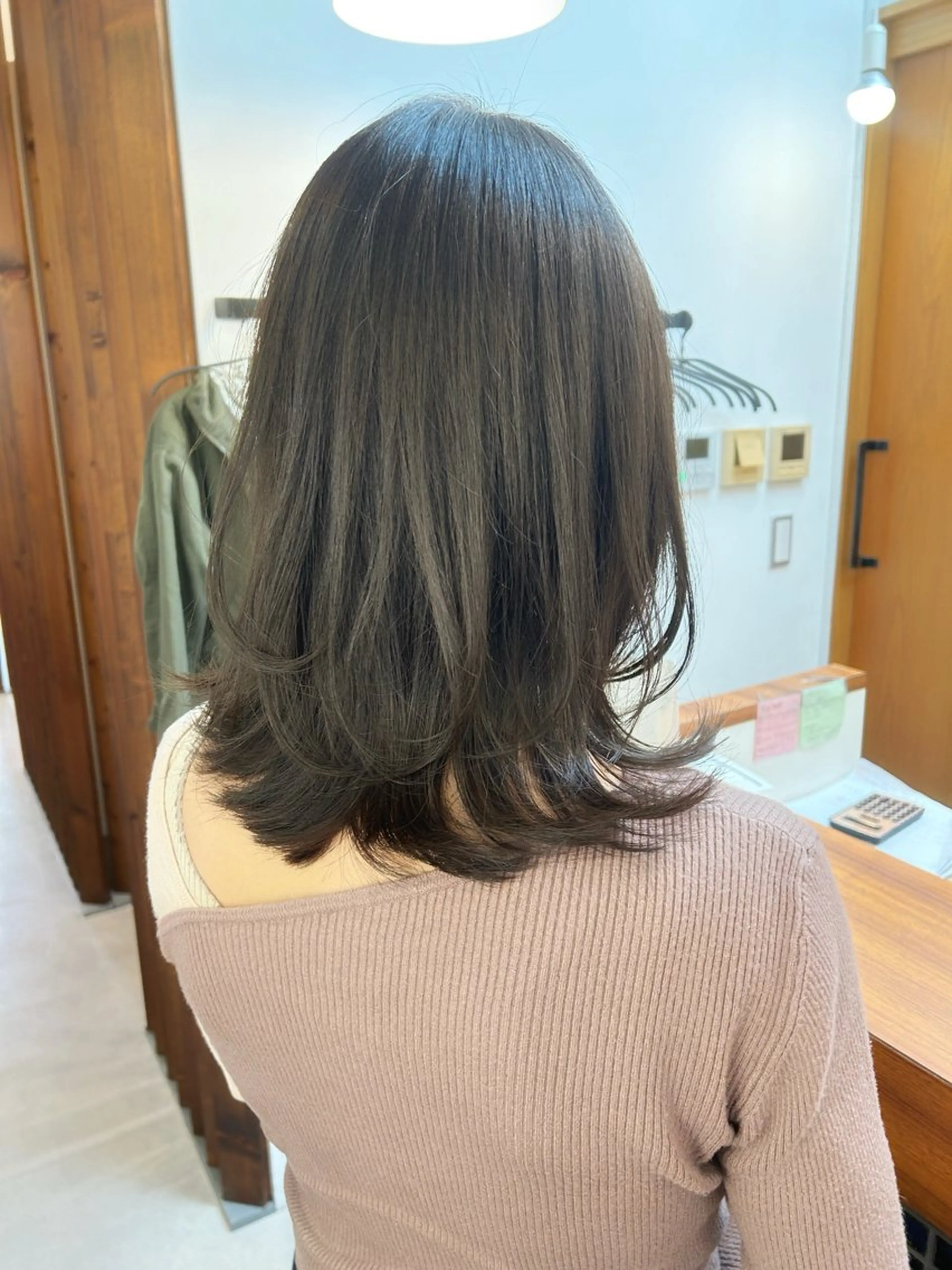 ミディアム LYNDA所属・sana🤍ゆる ベージュ🤍のヘアスタイル