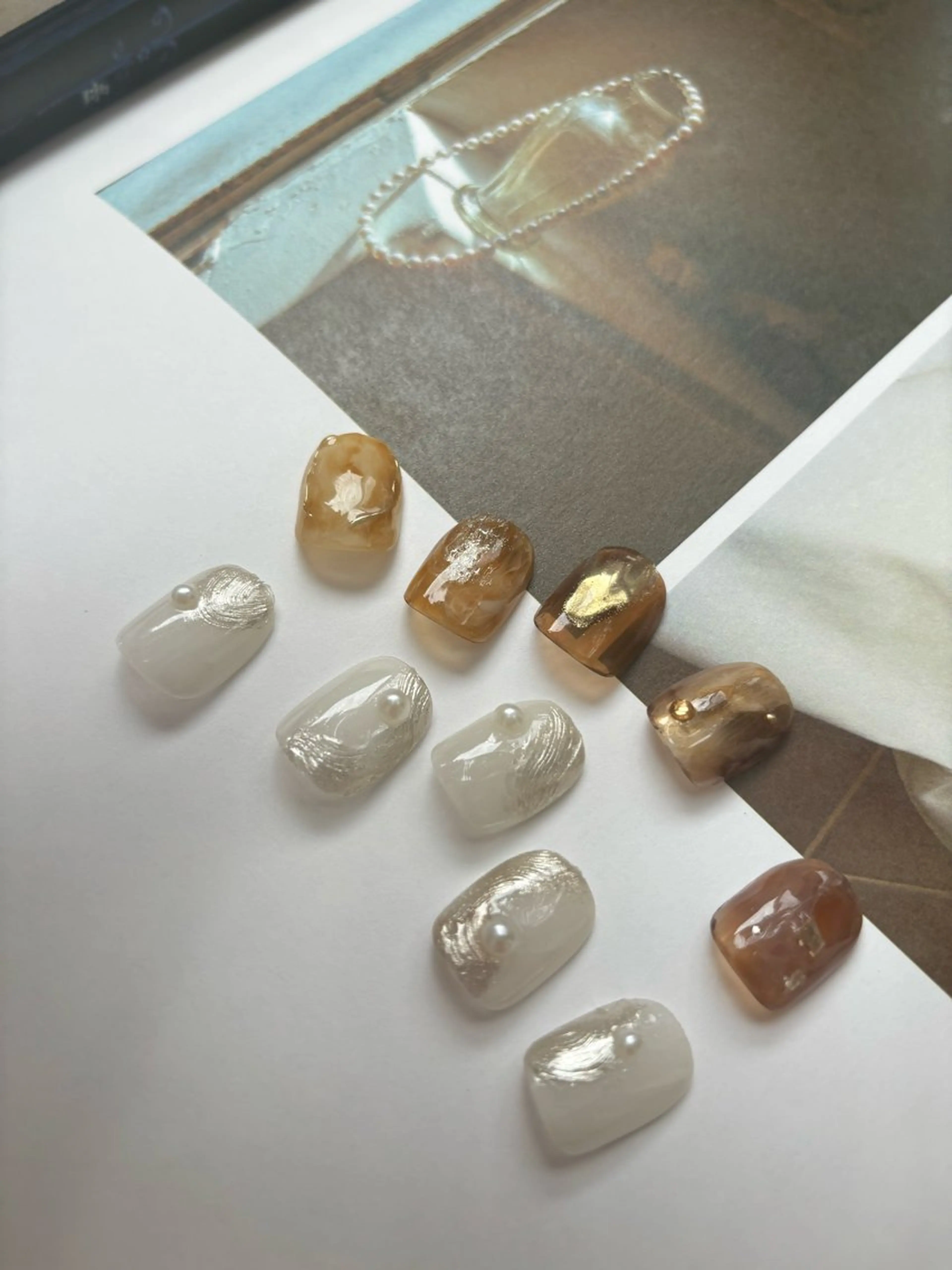 ネイル ハンドネイル Maede Kanaのネイルデザイン
