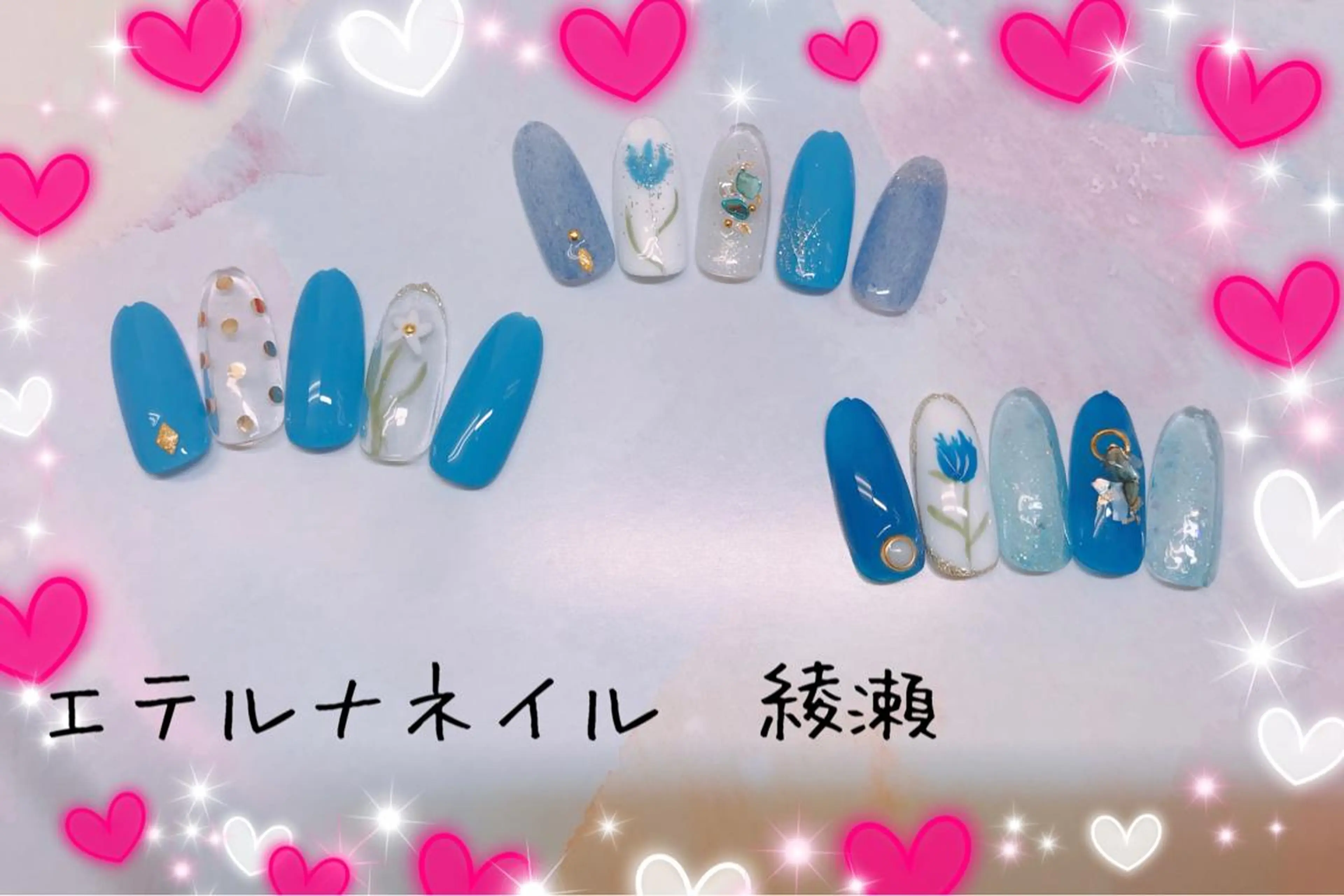 ネイル ジェルネイル プライベートサロン eternanailのネイルデザイン