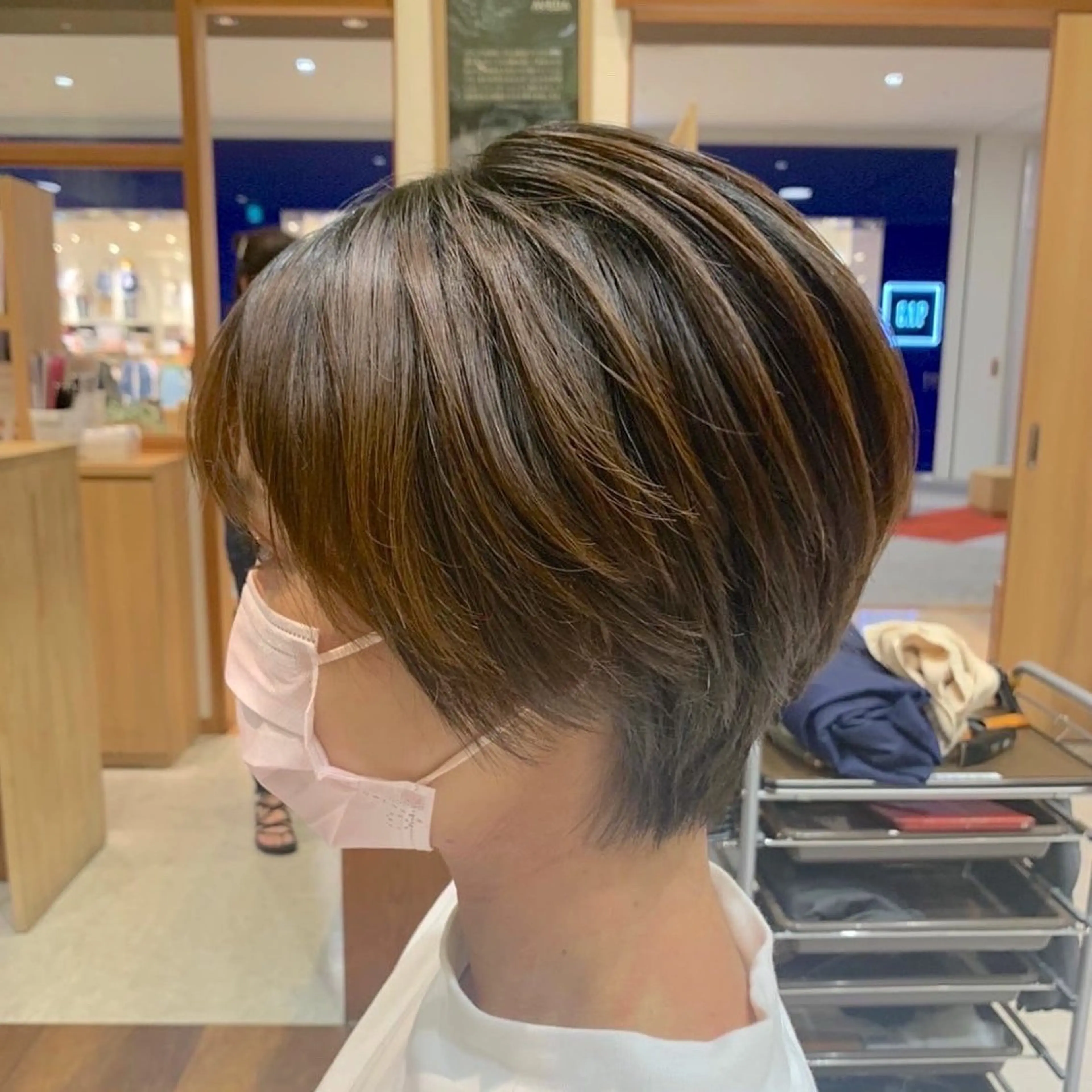 【カットモデル】7月27日☘️レディースショート！✨藤が丘Licca店にて！綺麗な乾かし方お伝えします！すぐ予約解放中の写真