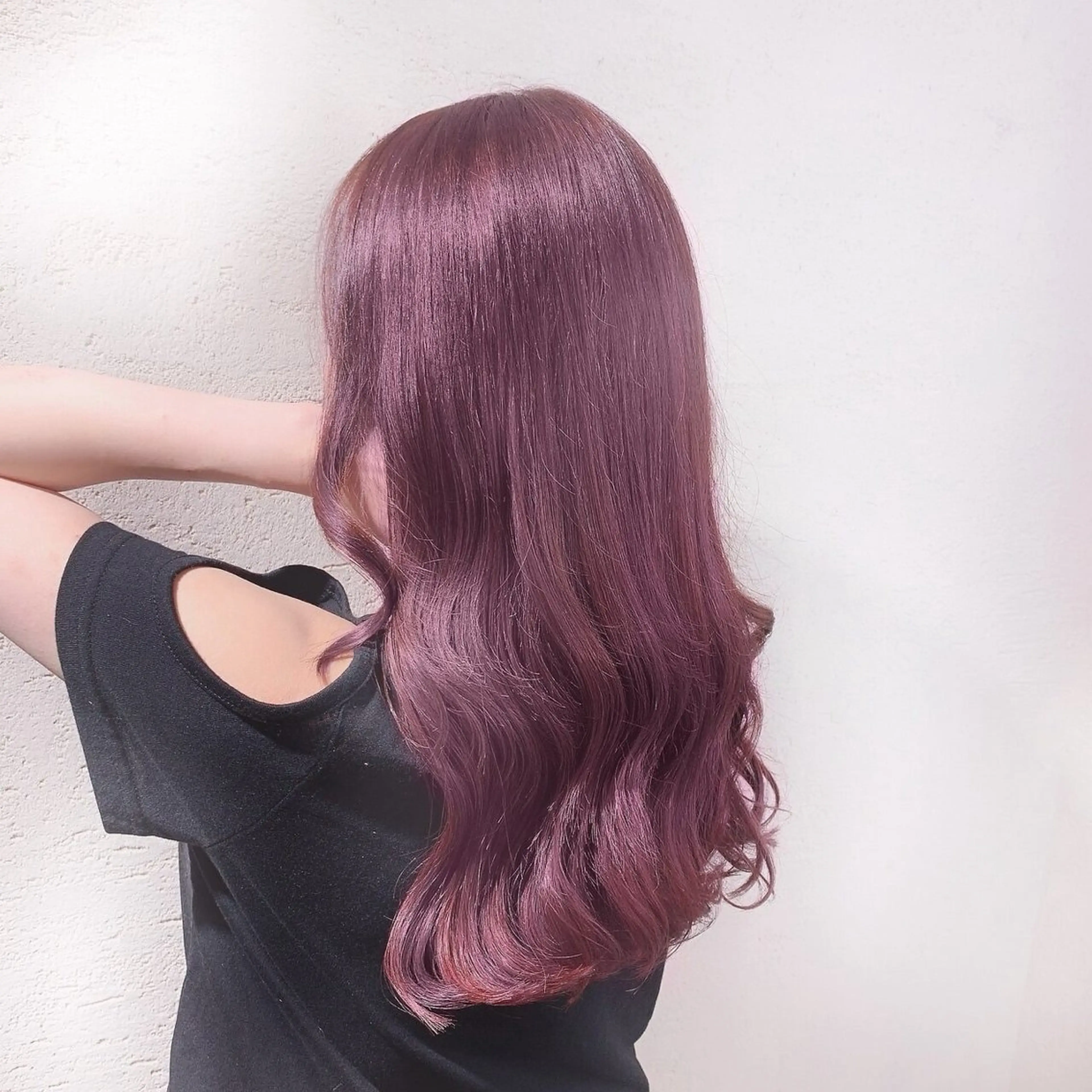 セミロング カラー カット ヘアカラー 🫐 Ramu 🥣のヘアスタイル