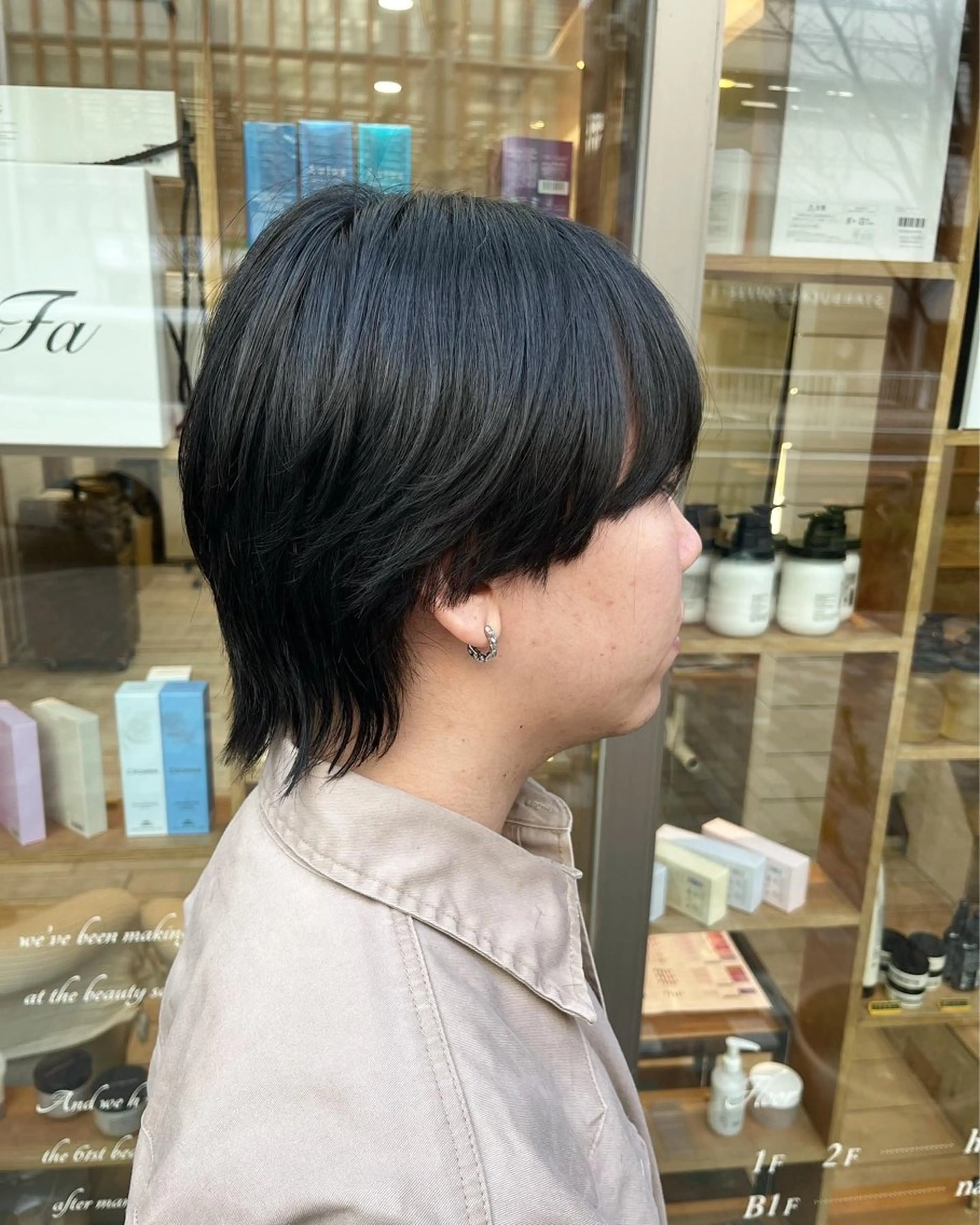 メンズ メンズウルフカット ウルフカット カット ゆもとまひろ🫧 渋谷/メンズパーマのヘアスタイル
