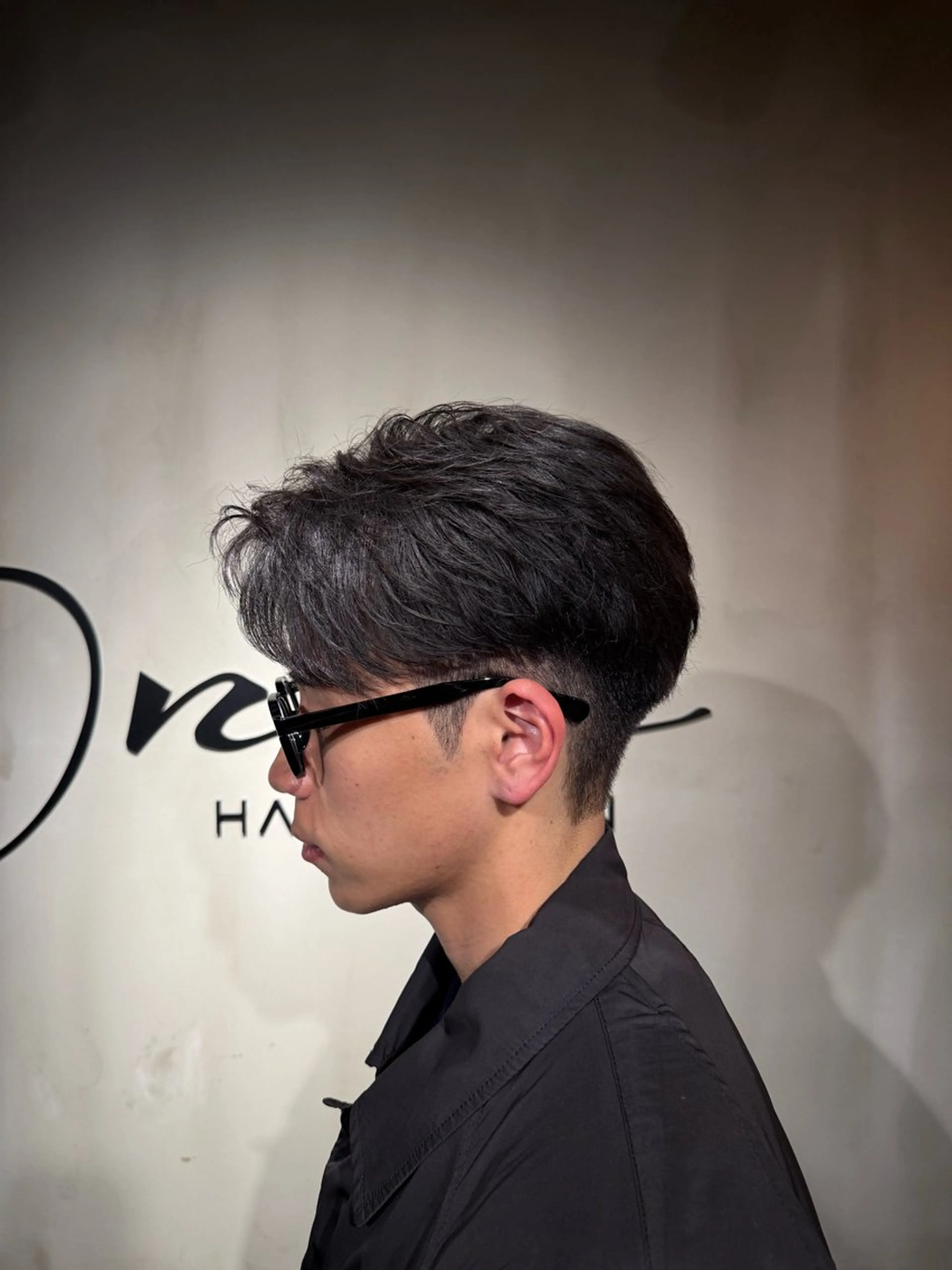 ショート メンズ センターパート メンズショート ショートヘア カット Once所属・🌐メンズカット 🌐Taketoのヘアスタイル