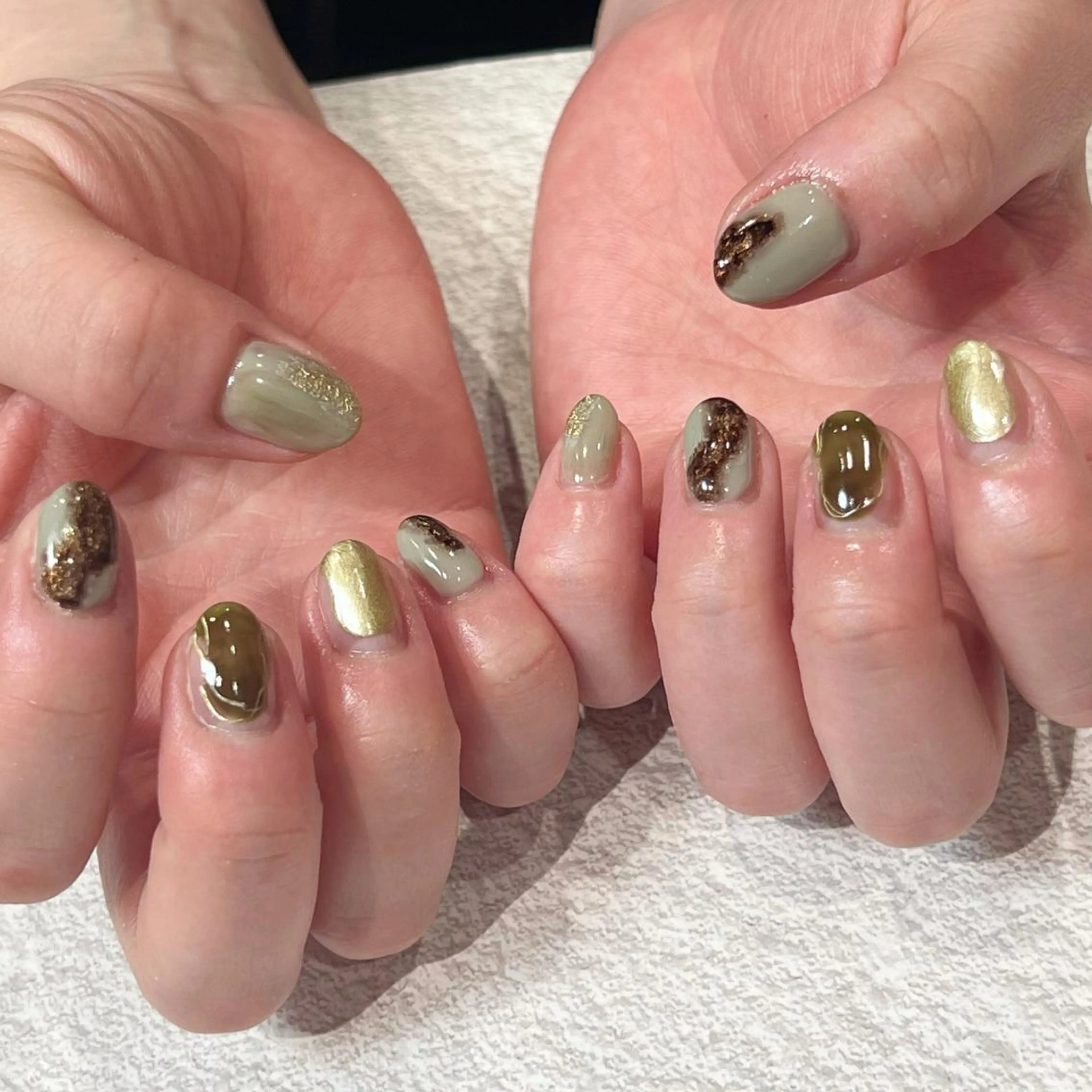 ネイル ハンドネイル OAKたまプラ MiKiのネイルデザイン