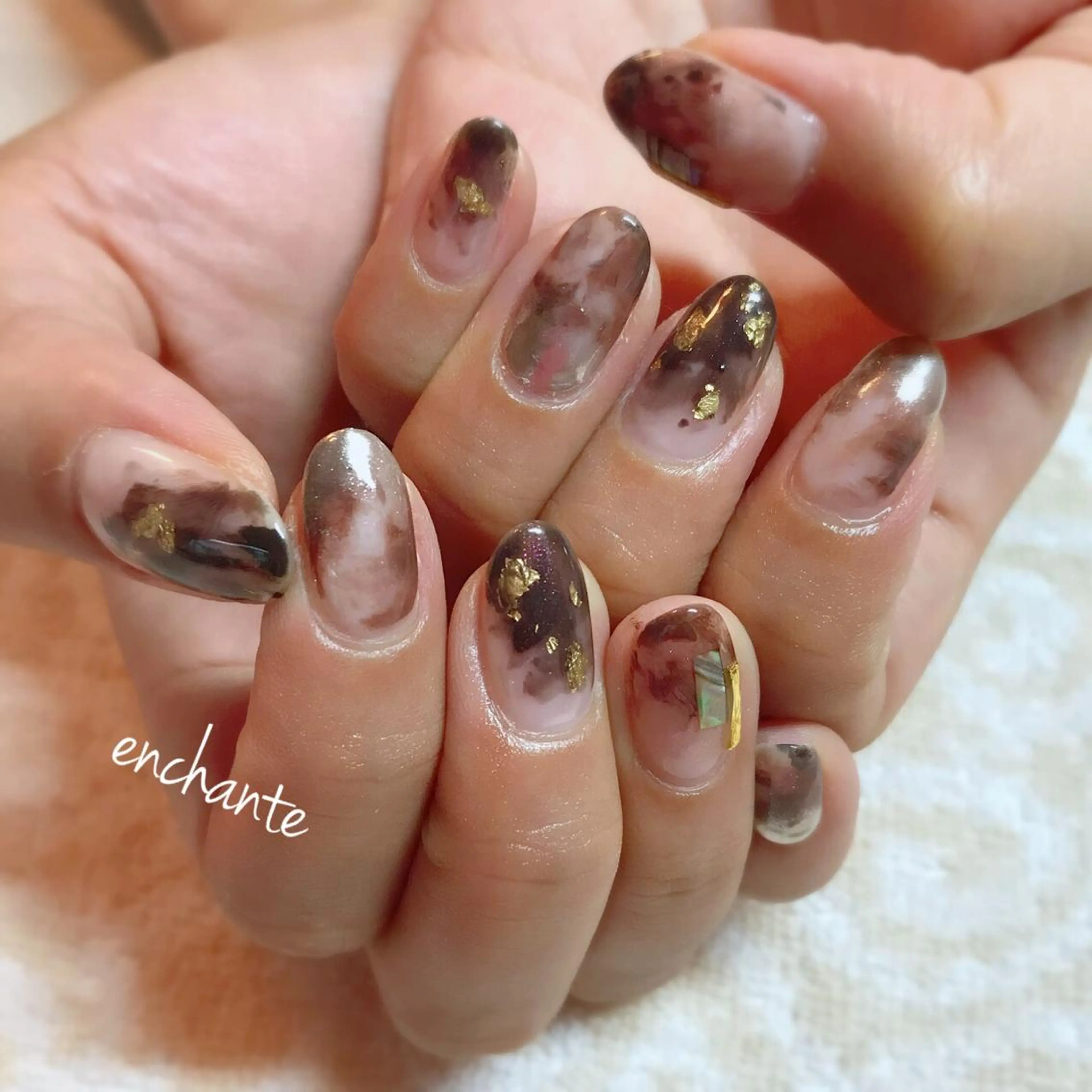 ネイル アンシャンテ所属・enchante 自由が丘のネイルデザイン