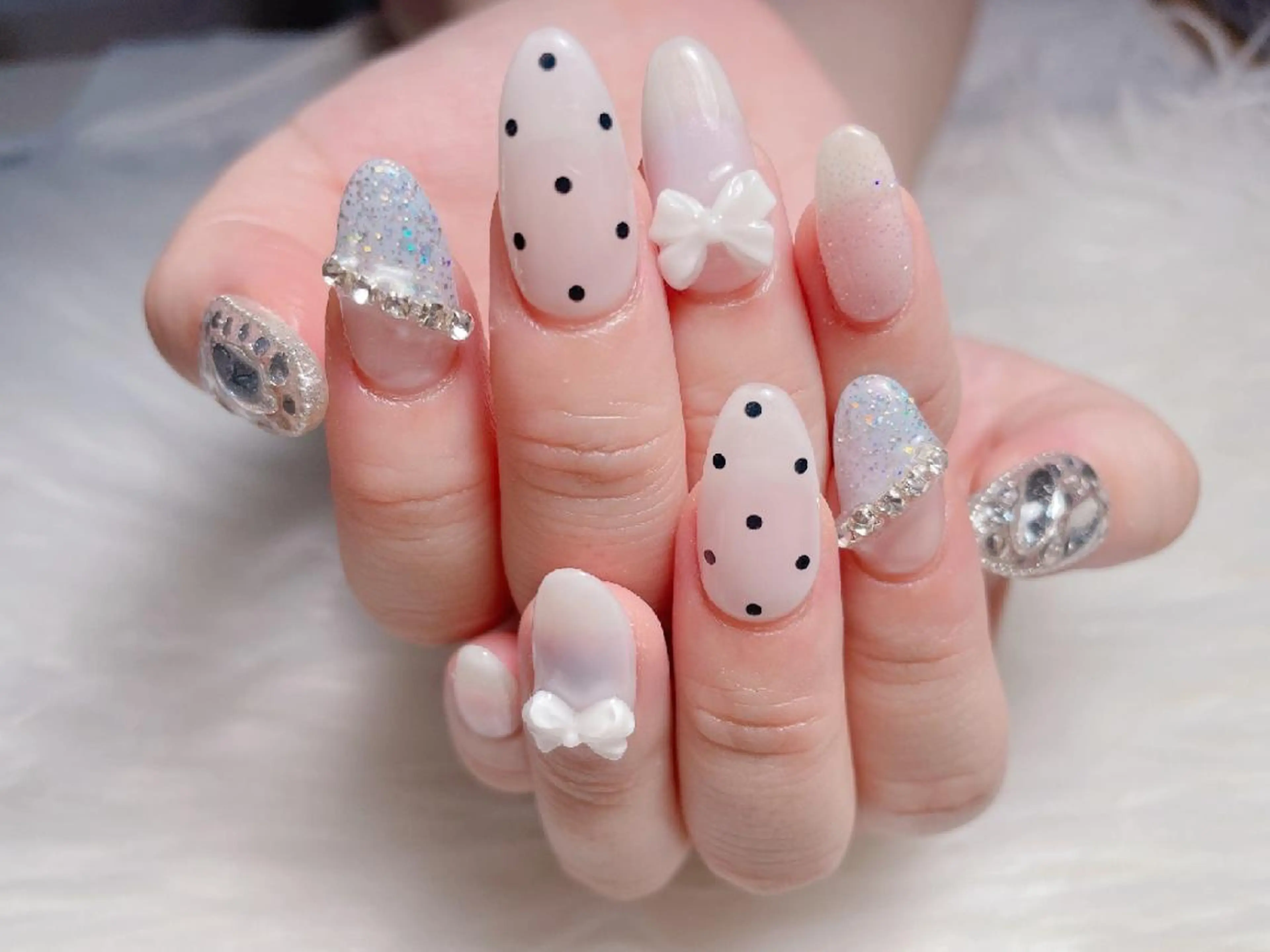 ネイル 🎀Yumi✨ 長さ出し専門のネイルデザイン