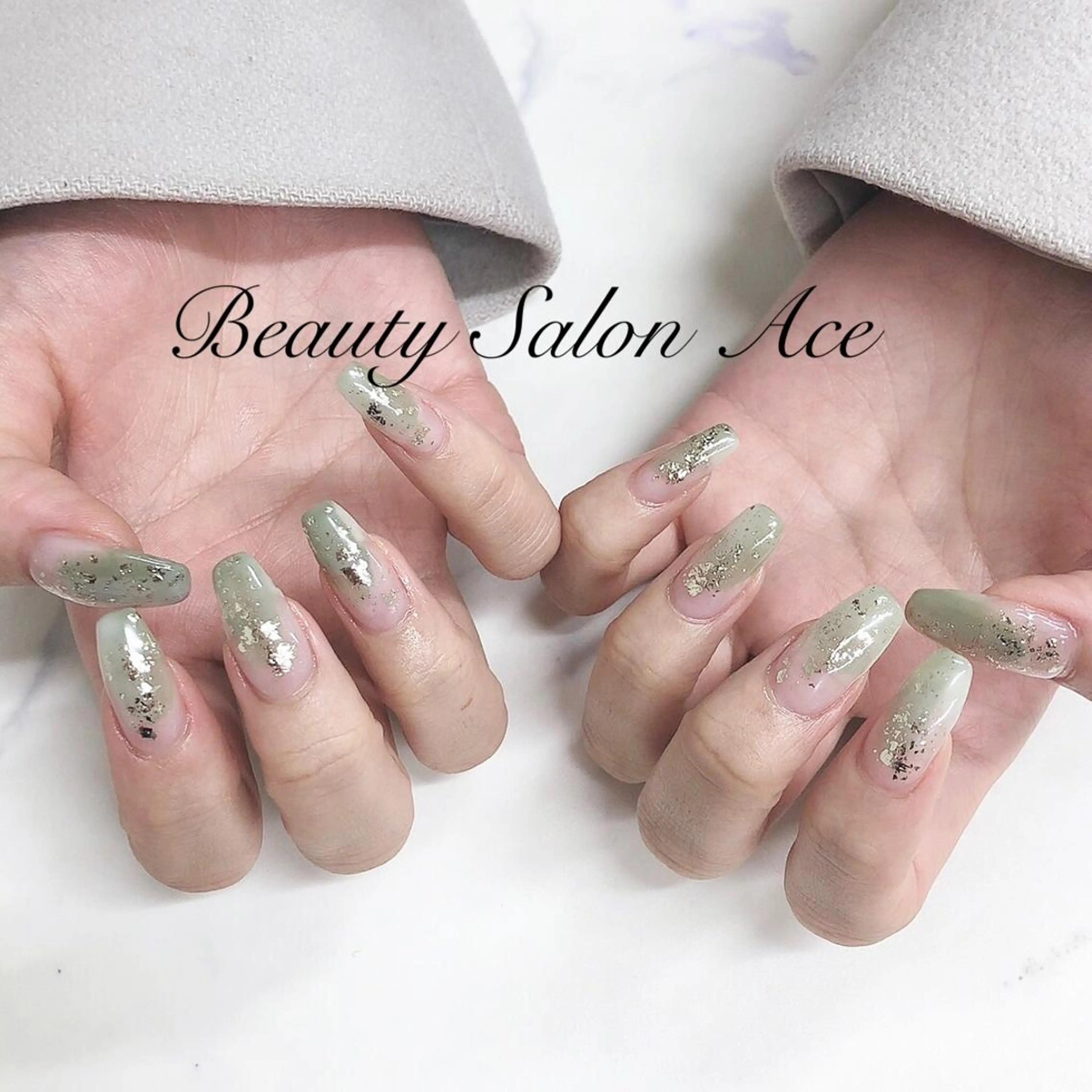 ネイル アートネイル 長さ出し ジェルネイル メンズネイル スカルプネイル Beauty Salon Ace(ネイルサロン エース)所属・池袋フィルイン Ace♡長さだしのネイルデザイン