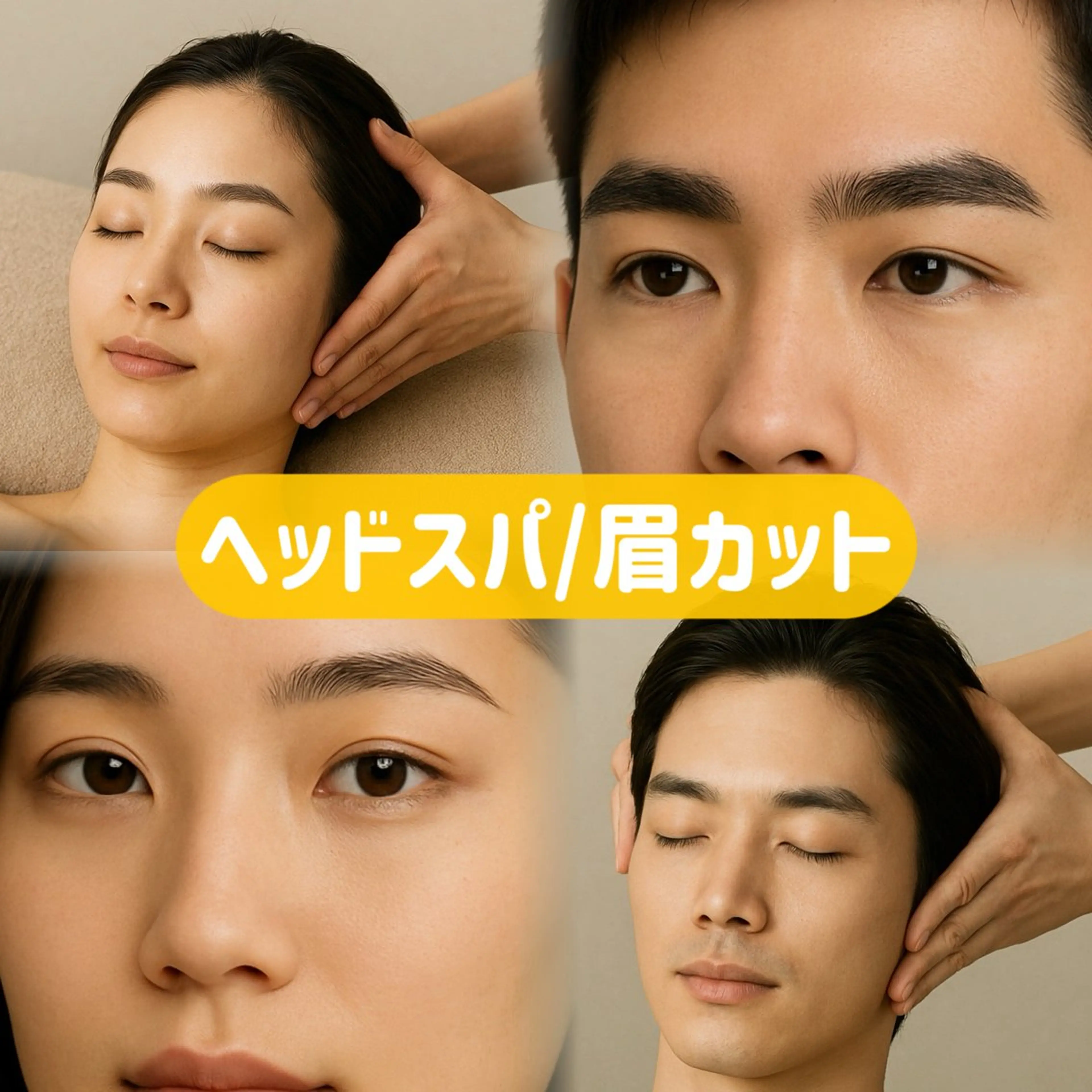 カット ヘッドスパ 赤み消し/オリーブ カーキ/福田れんのヘアスタイル