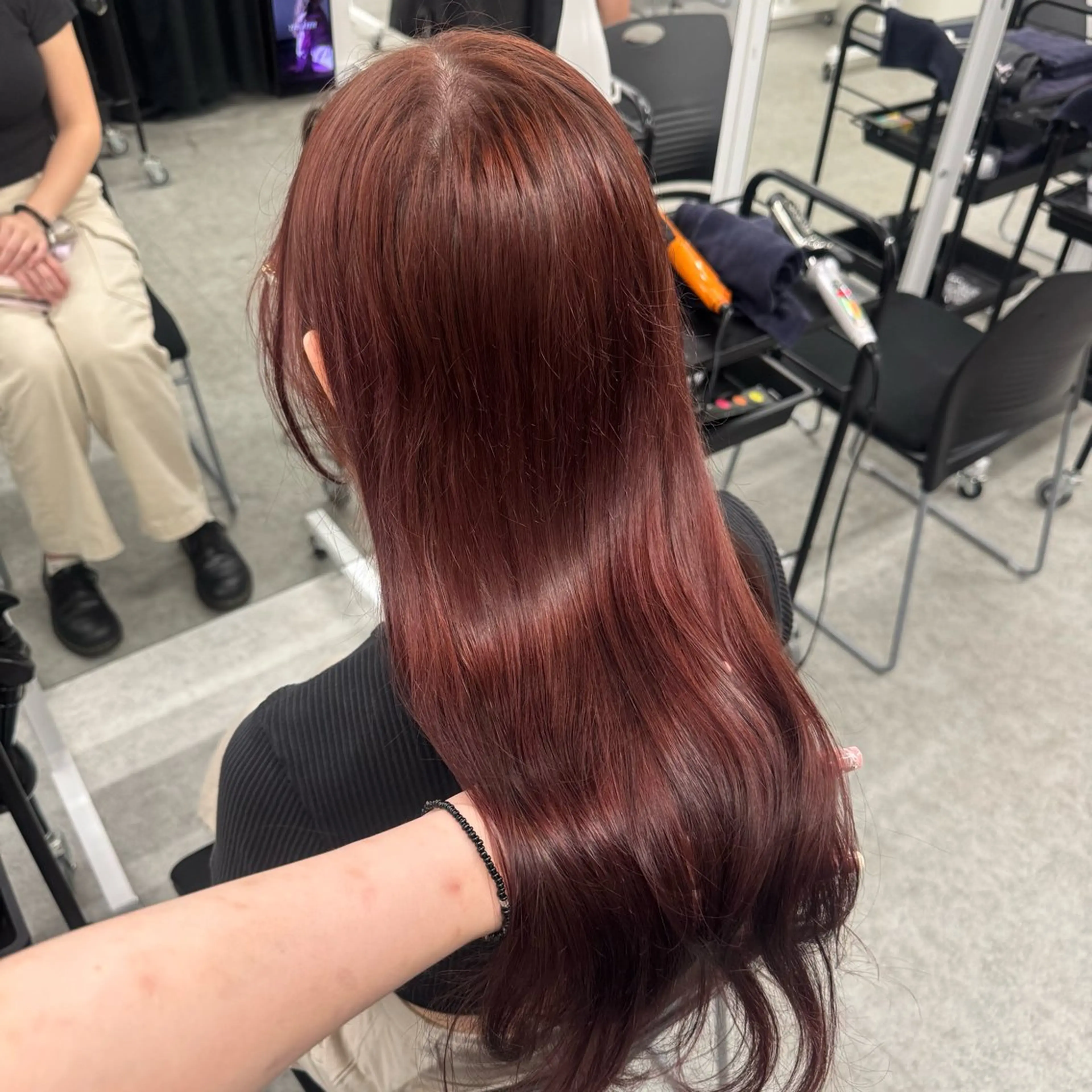 カラー ヘアカラー トリートメント 韓国上品ヘア🤍 ARISA🤍のヘアスタイル