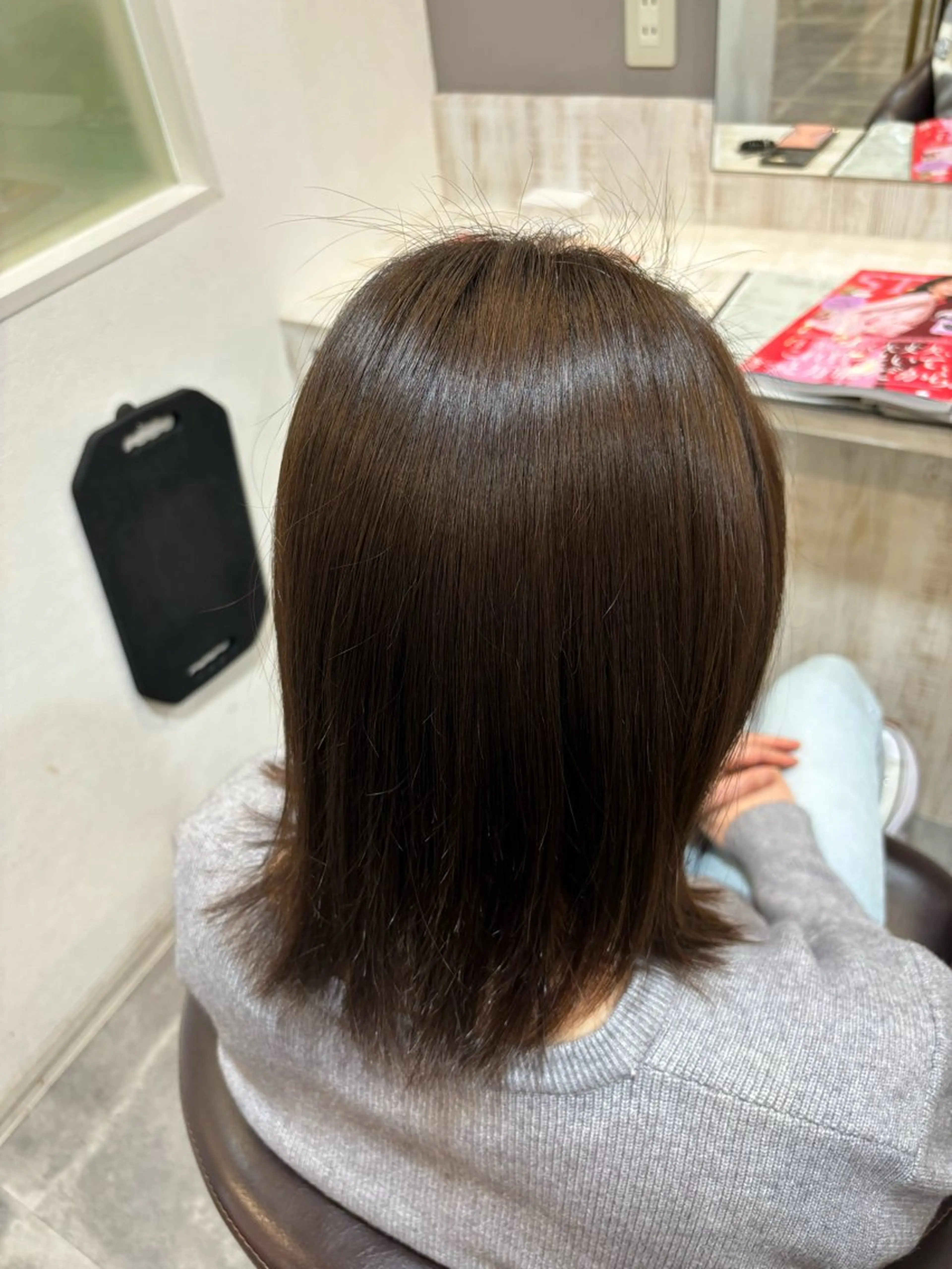 ミディアム 平瀬 胡桃のヘアスタイル