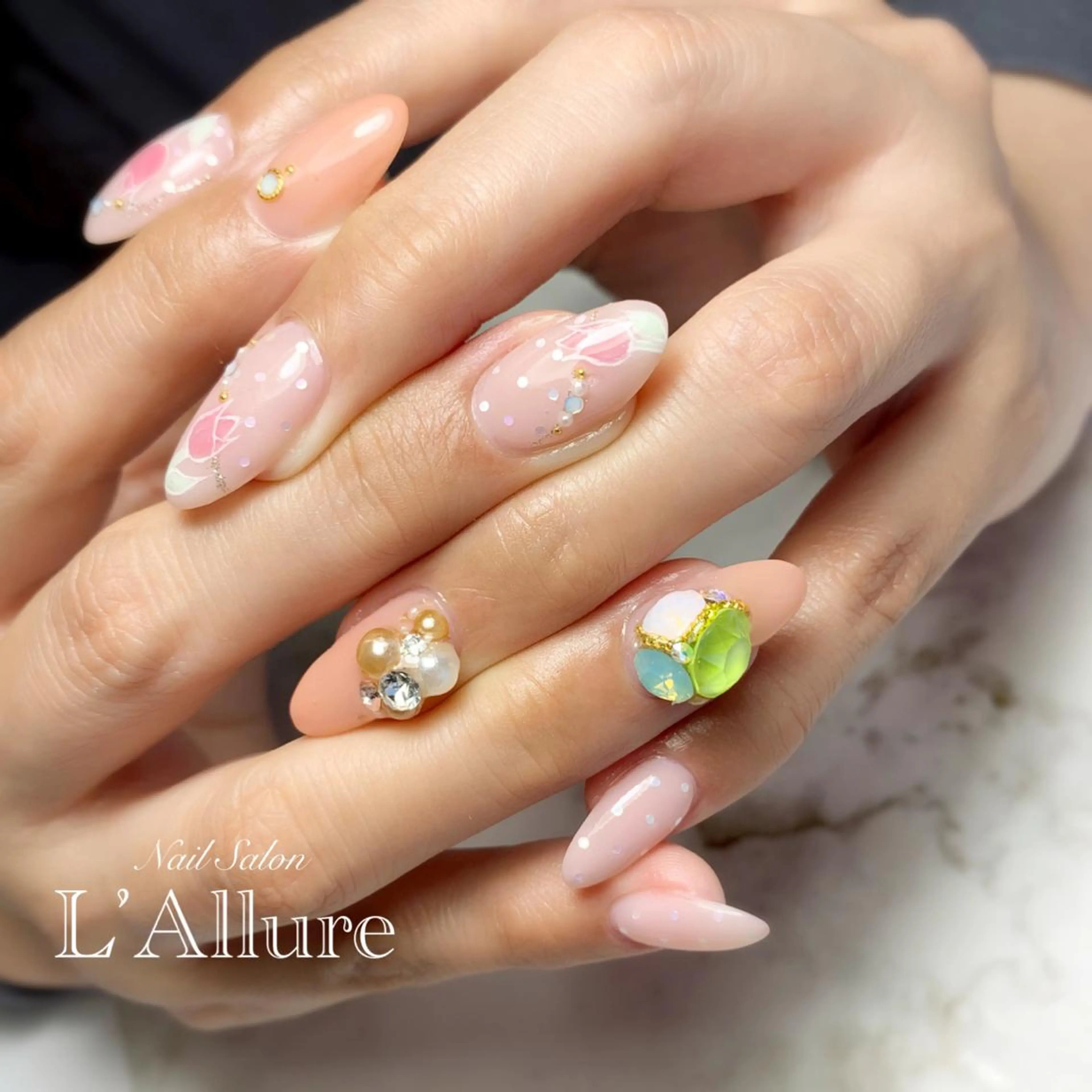 ネイル ハンドネイル Nail Salon L’Allureのネイルデザイン