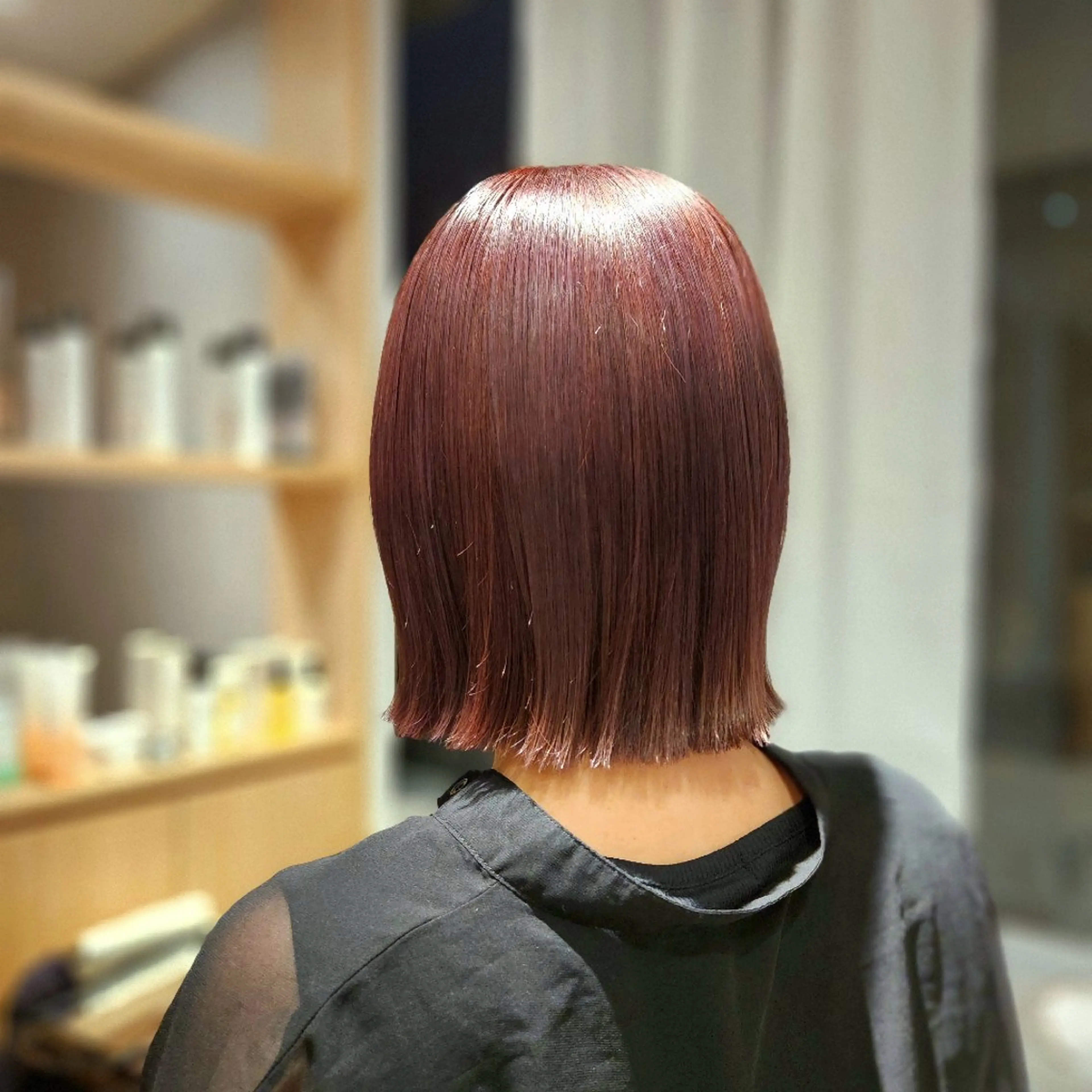 ショート カラー ラベンダーカラー ラベンダーピンク ピンクカラー O.hair designers所属・シールエクステ🎀 ホシノ🕒ユウカのヘアスタイル