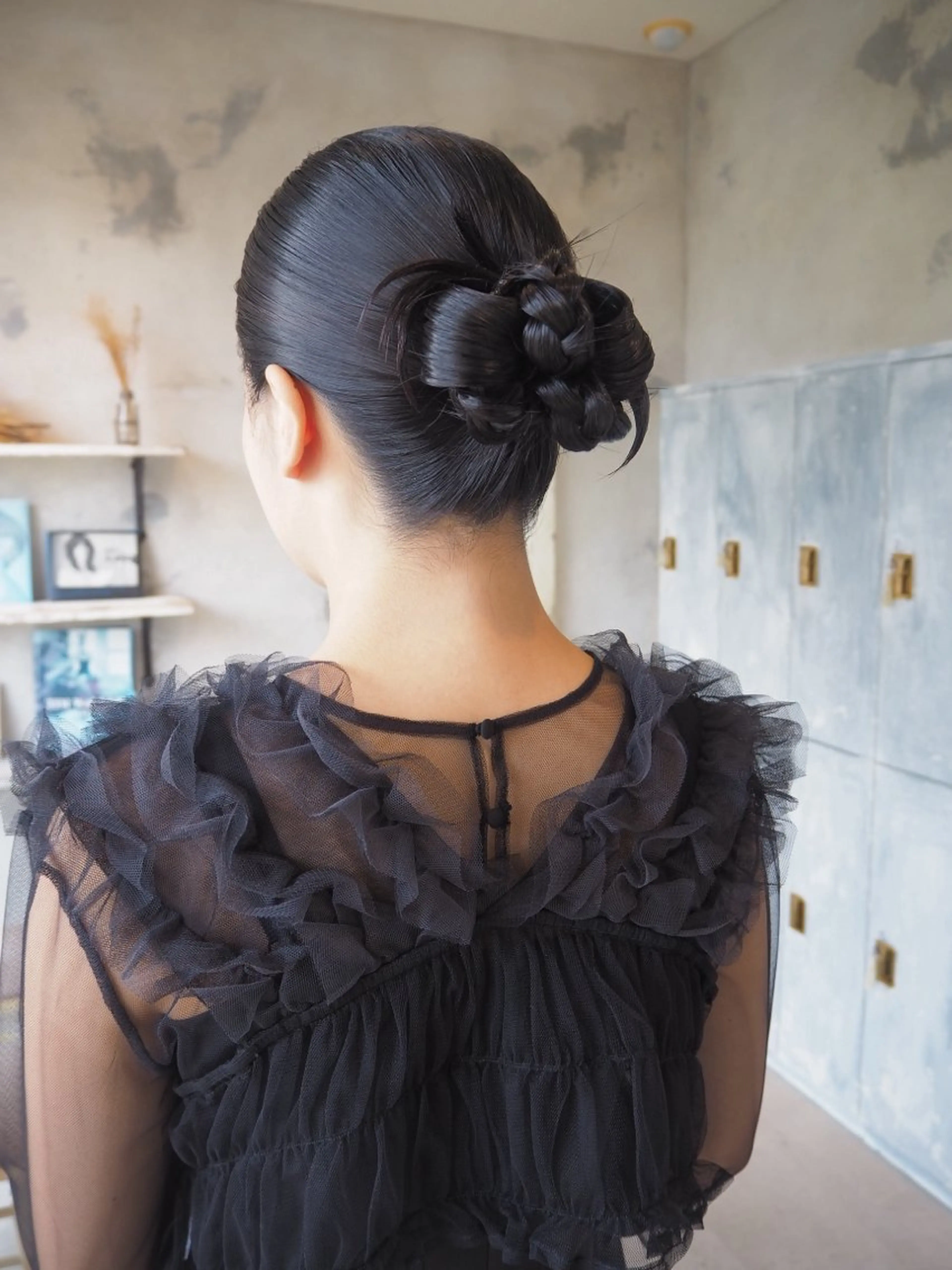 セミロング COME G HEAD 上之裏所属・高木 青空のヘアスタイル