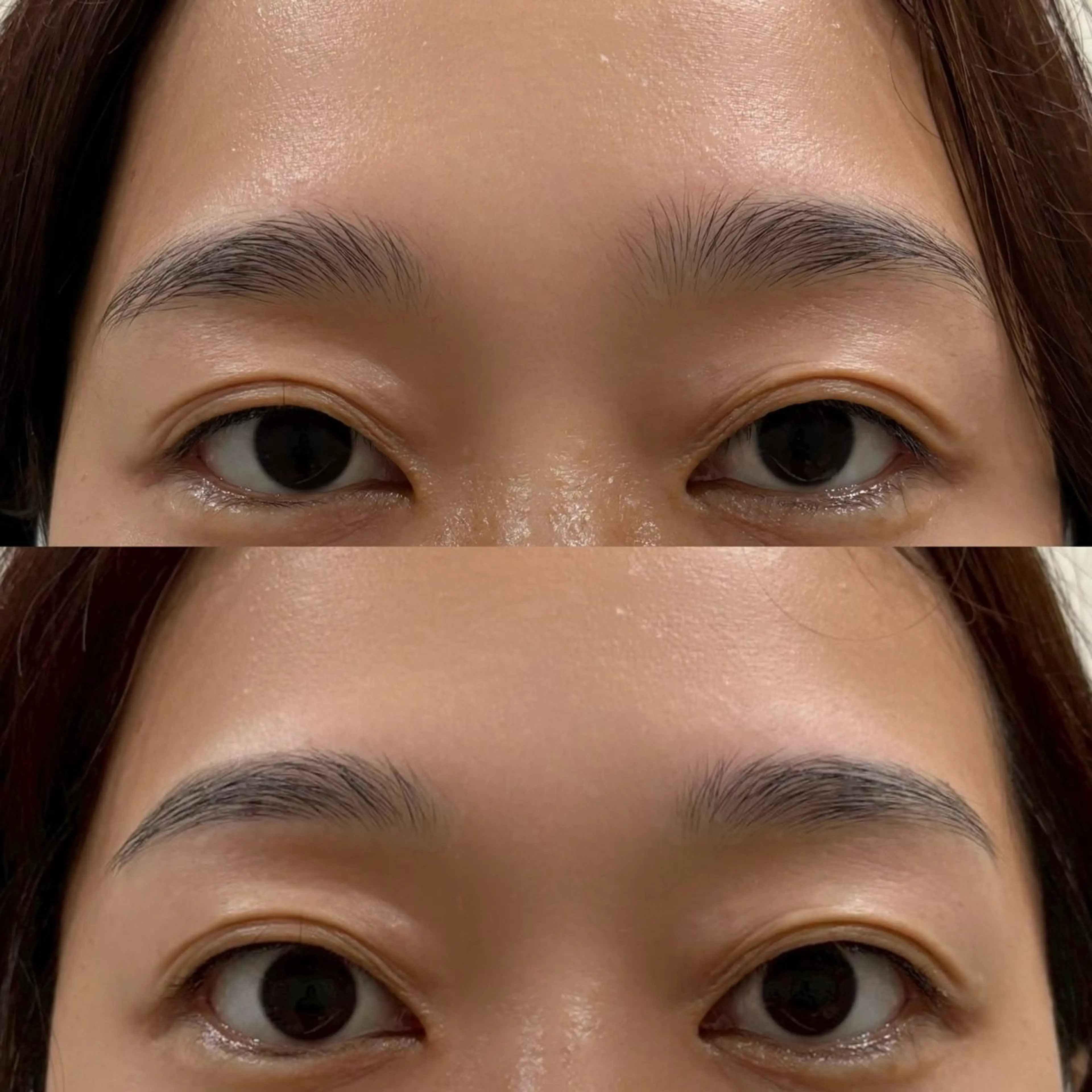 【練習モデル】アイブロウデザイニング 眉ワックス×毛抜き×メイク仕上げ◎眉毛が眉頭～眉尻まで生えてる方限定！の写真