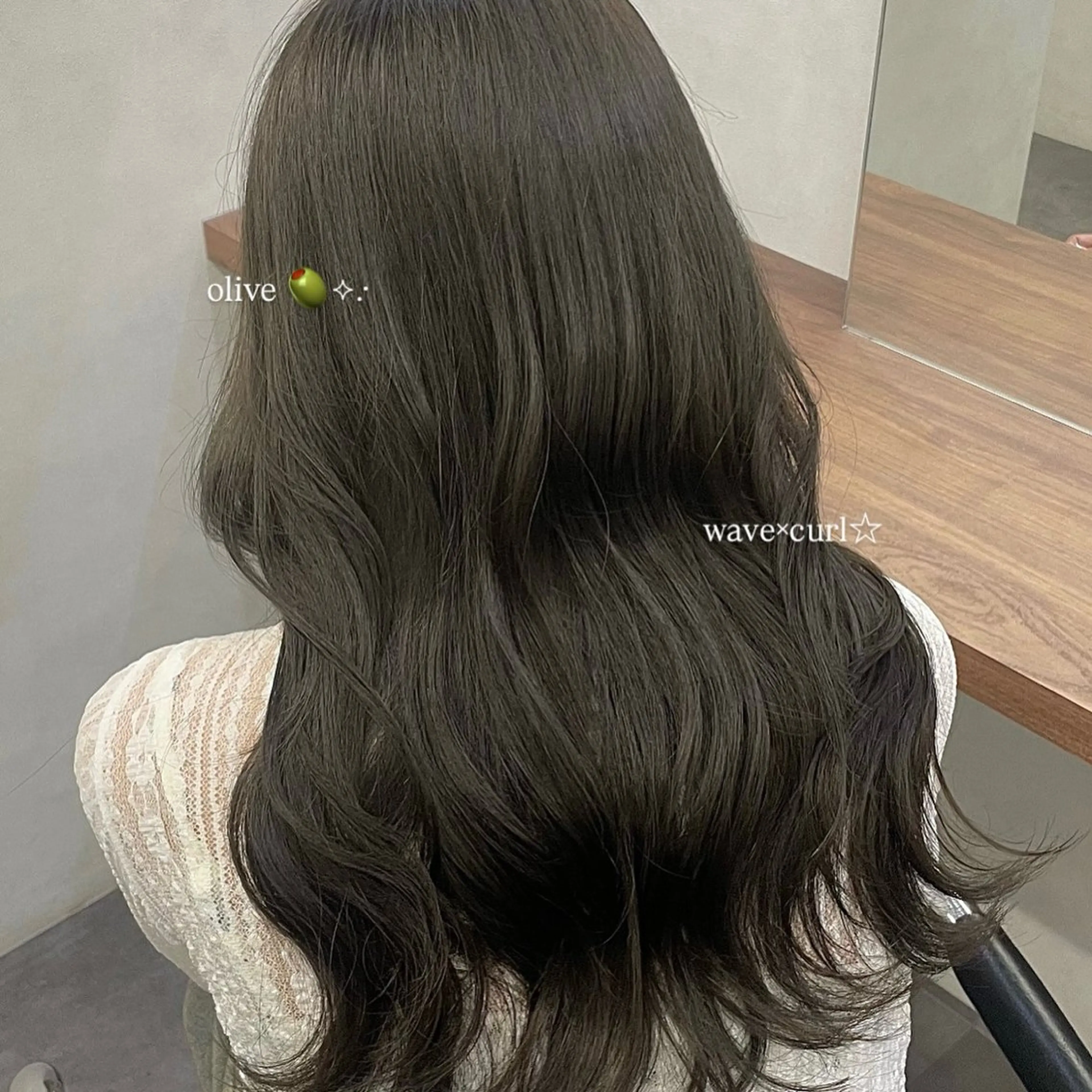 ロング カラー ヘアカラー トリートメント 透明感カラー/ 縮毛矯正/ユイ☆彡のヘアスタイル