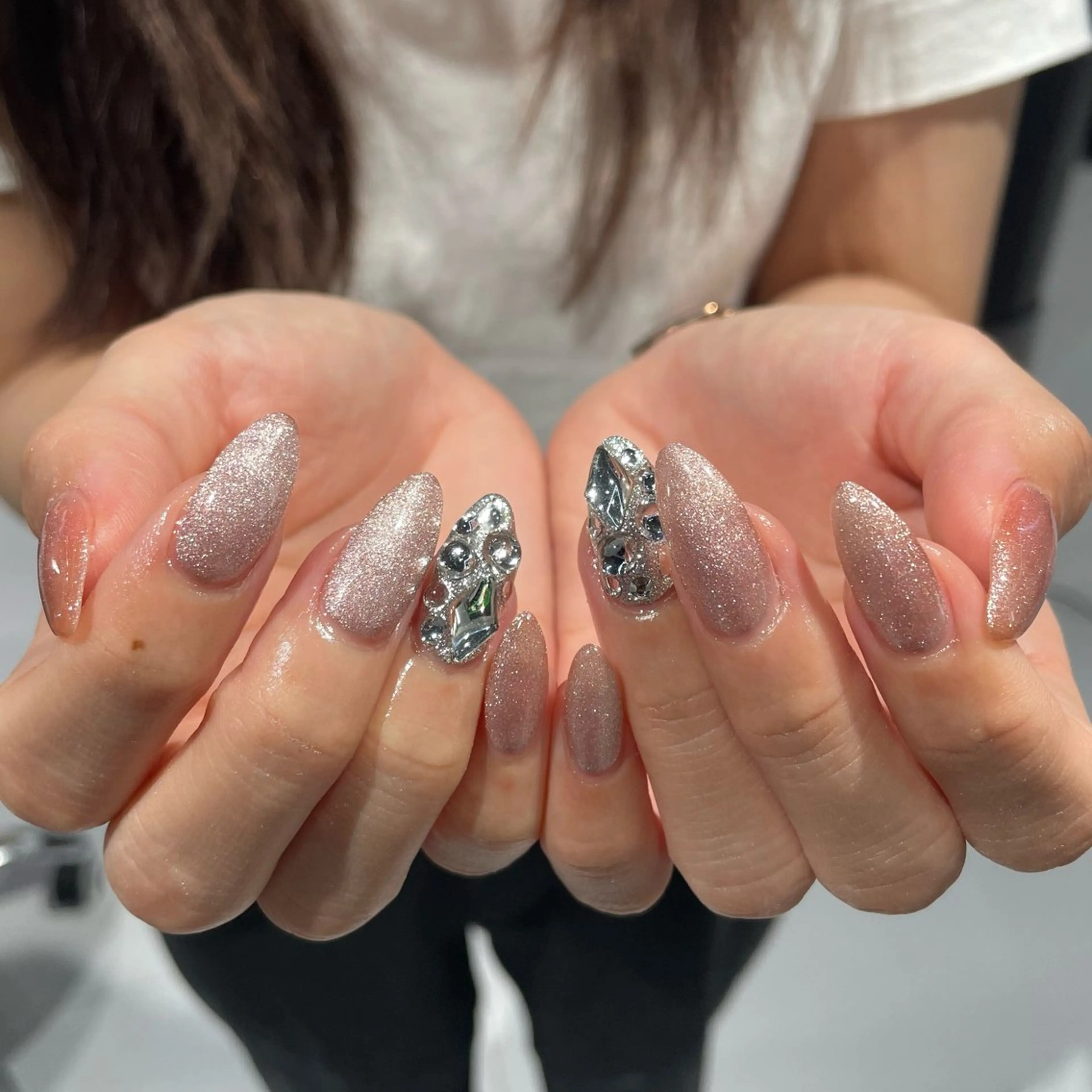 ネイル マグネットネイル その他(ネイル) M.wish Yukinaのネイルデザイン