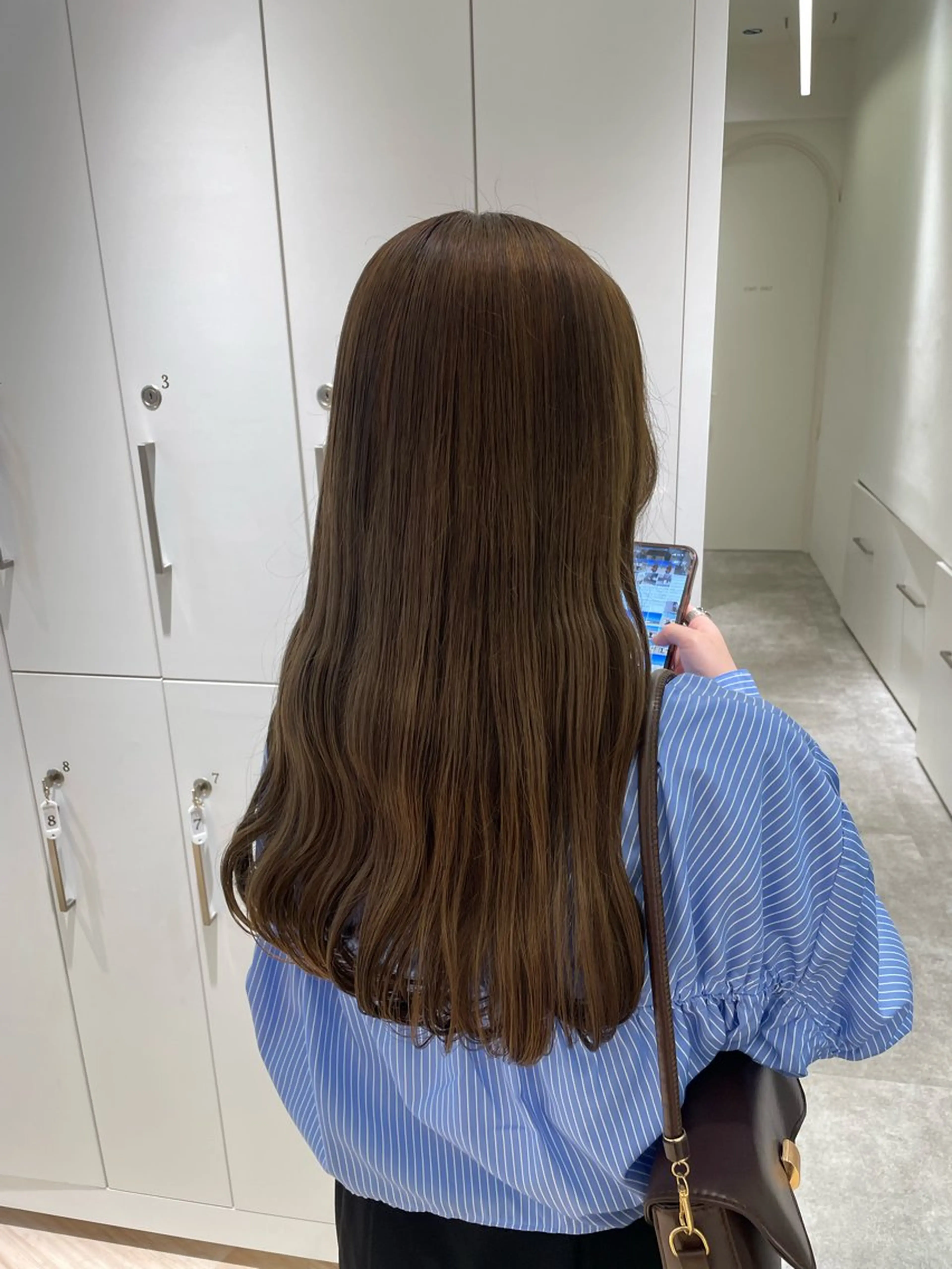 ロング カラー ヘアカラー ParveMix 🌝🫧山本 玲南のヘアスタイル