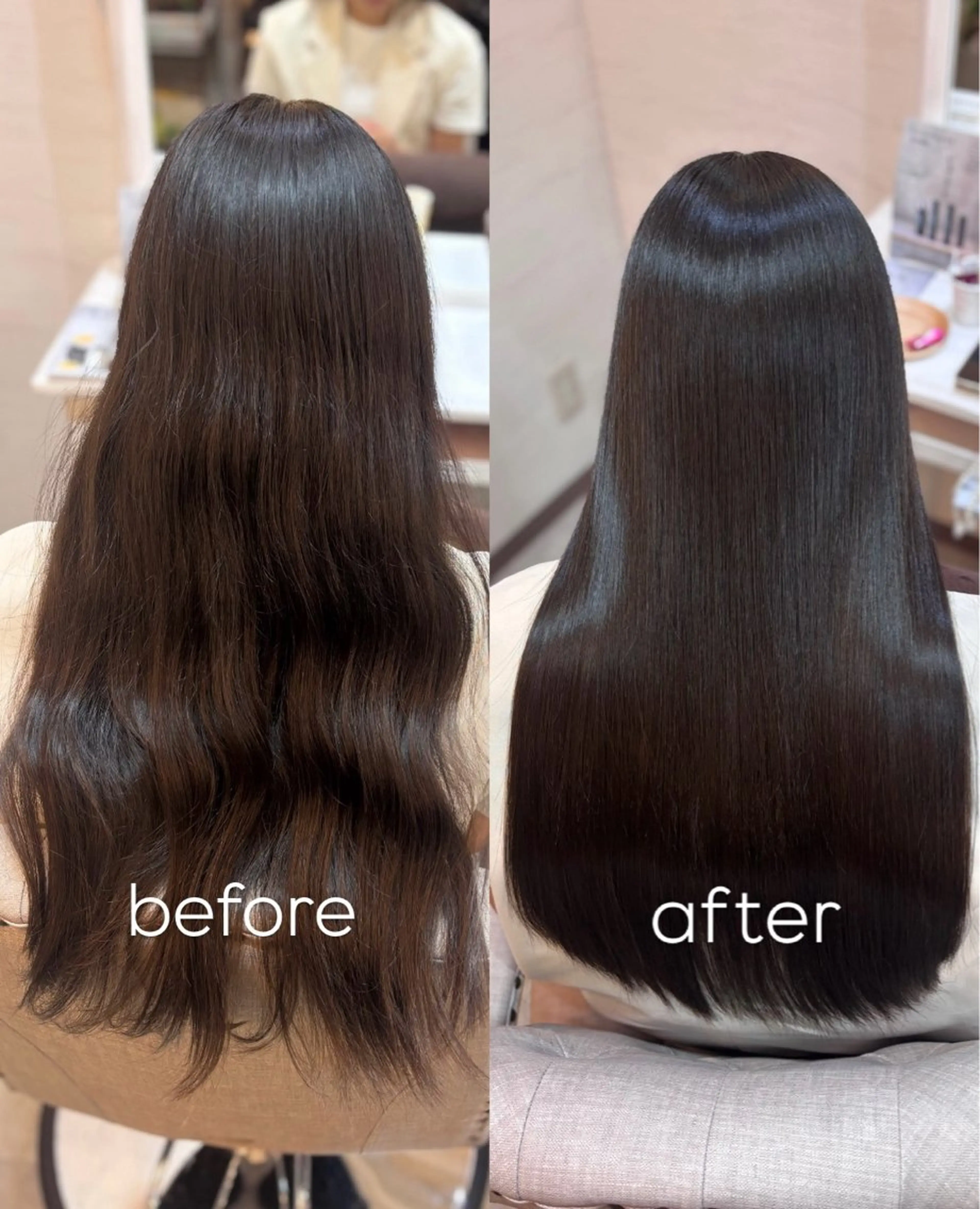 ロング 髪質改善 縮毛矯正 トリートメント はるき/美髪 /髪質改善/艶カラーのヘアスタイル