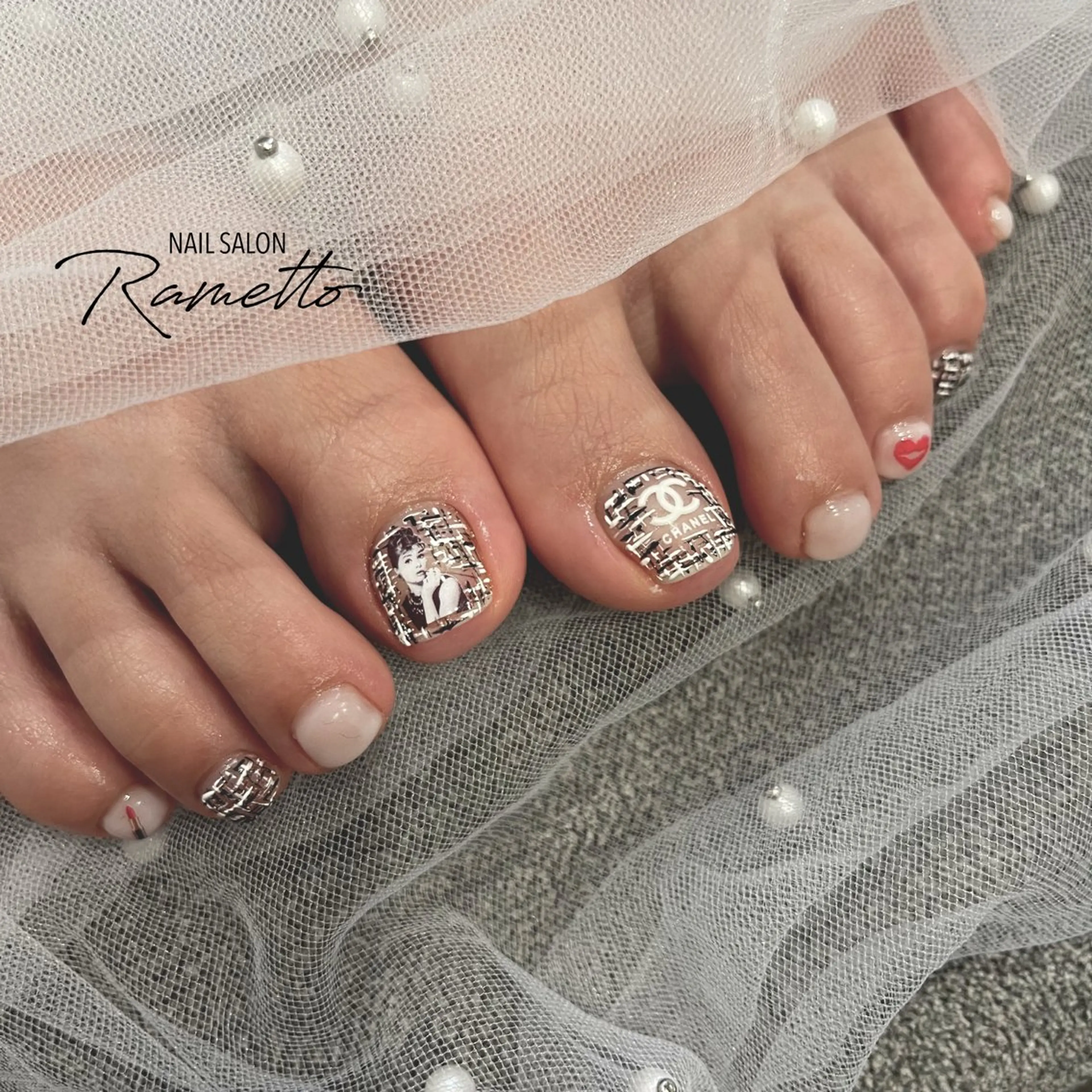 ネイル フットネイル NAILSALON Ramettoのネイルデザイン