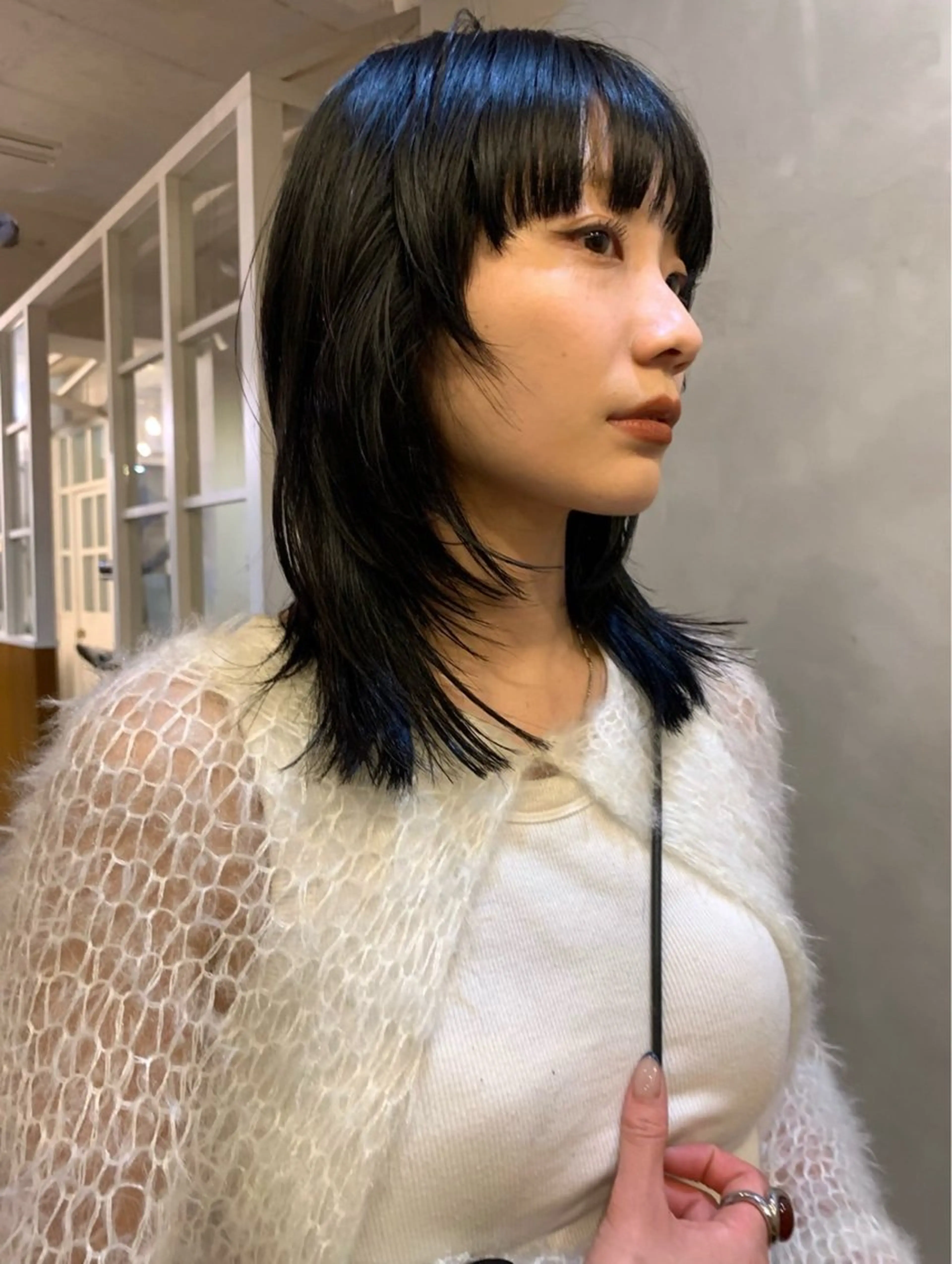 ミディアム 似合わせカラー/パー マ　🫧kotoneのヘアスタイル