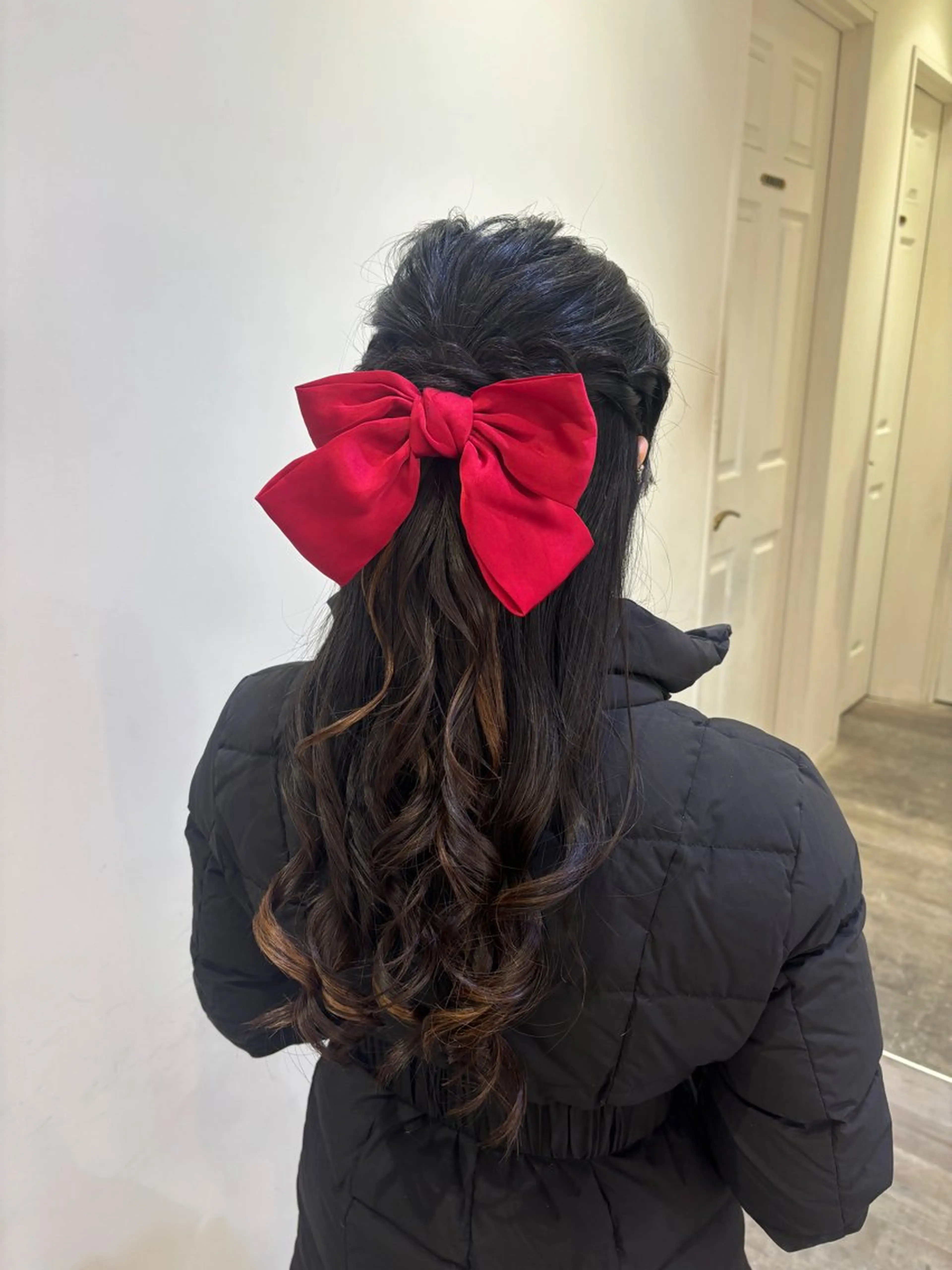 ヘアアレンジ ヘアセット 🍒垢抜けカラー エクステヘアメあずみのヘアスタイル