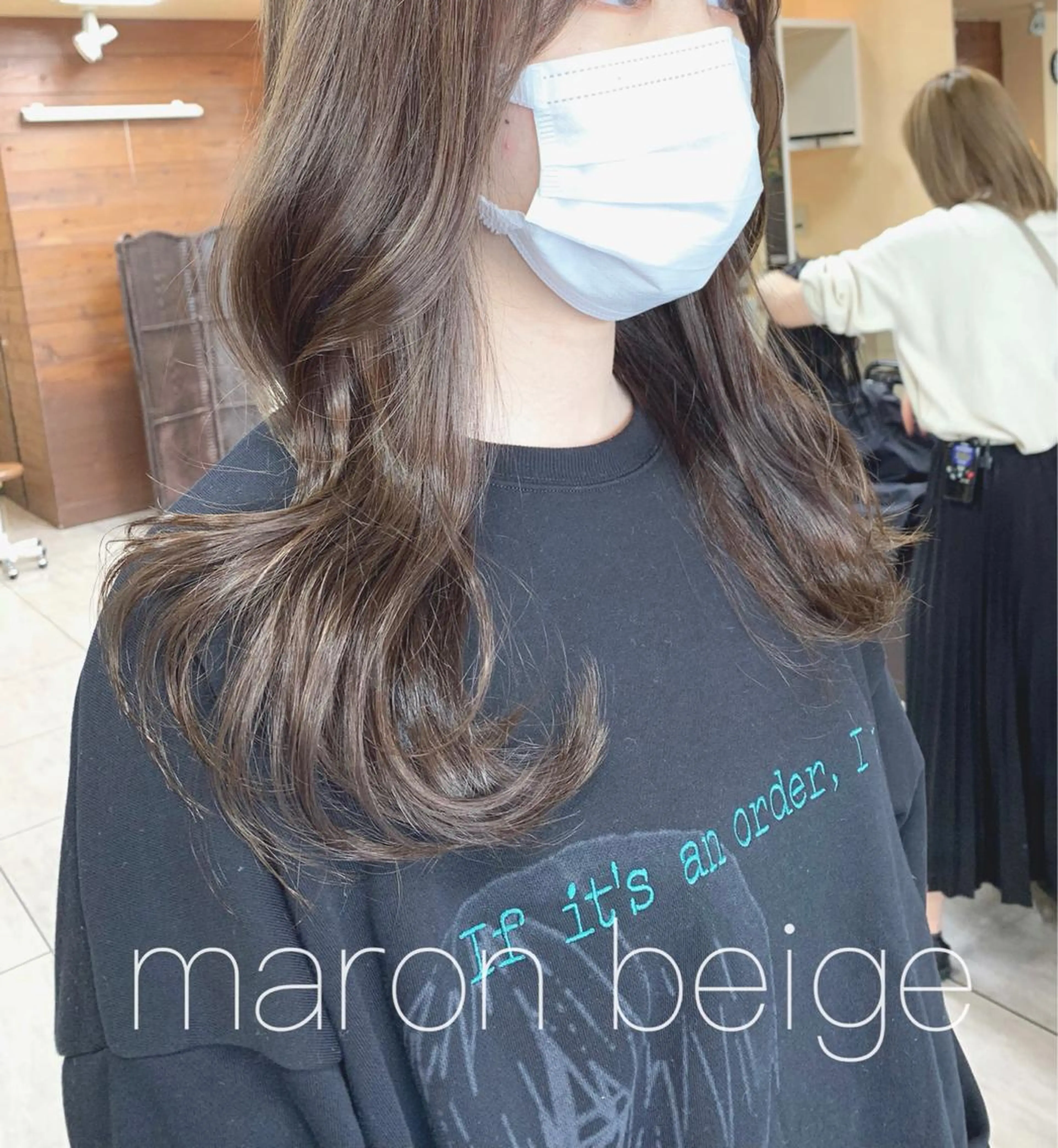 ロング カット 🫧艶髪カラー🫧 森本くるみのヘアスタイル