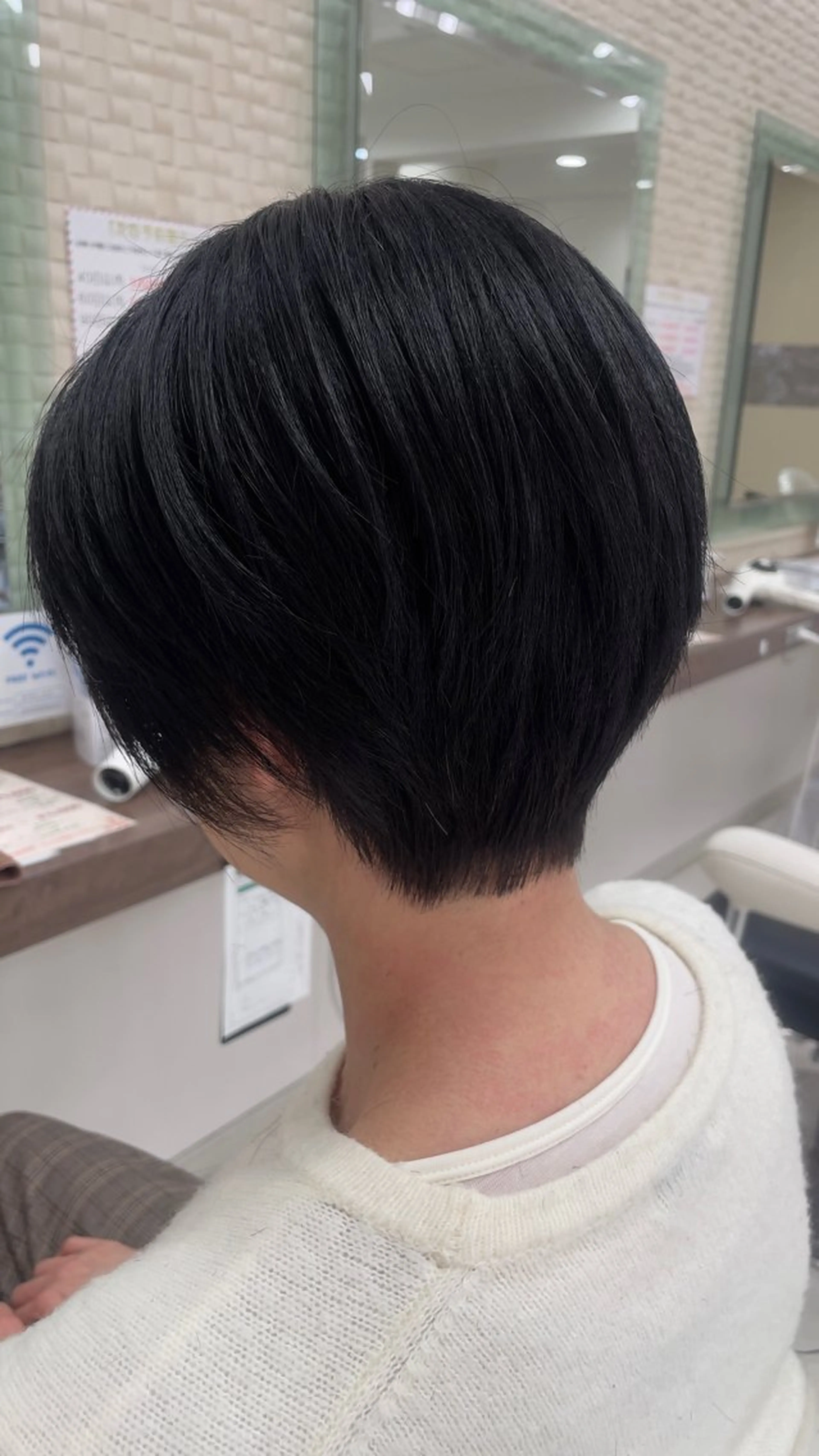 ショート ショートボブ ボブ ショートヘア 佐藤 悠雅のヘアスタイル