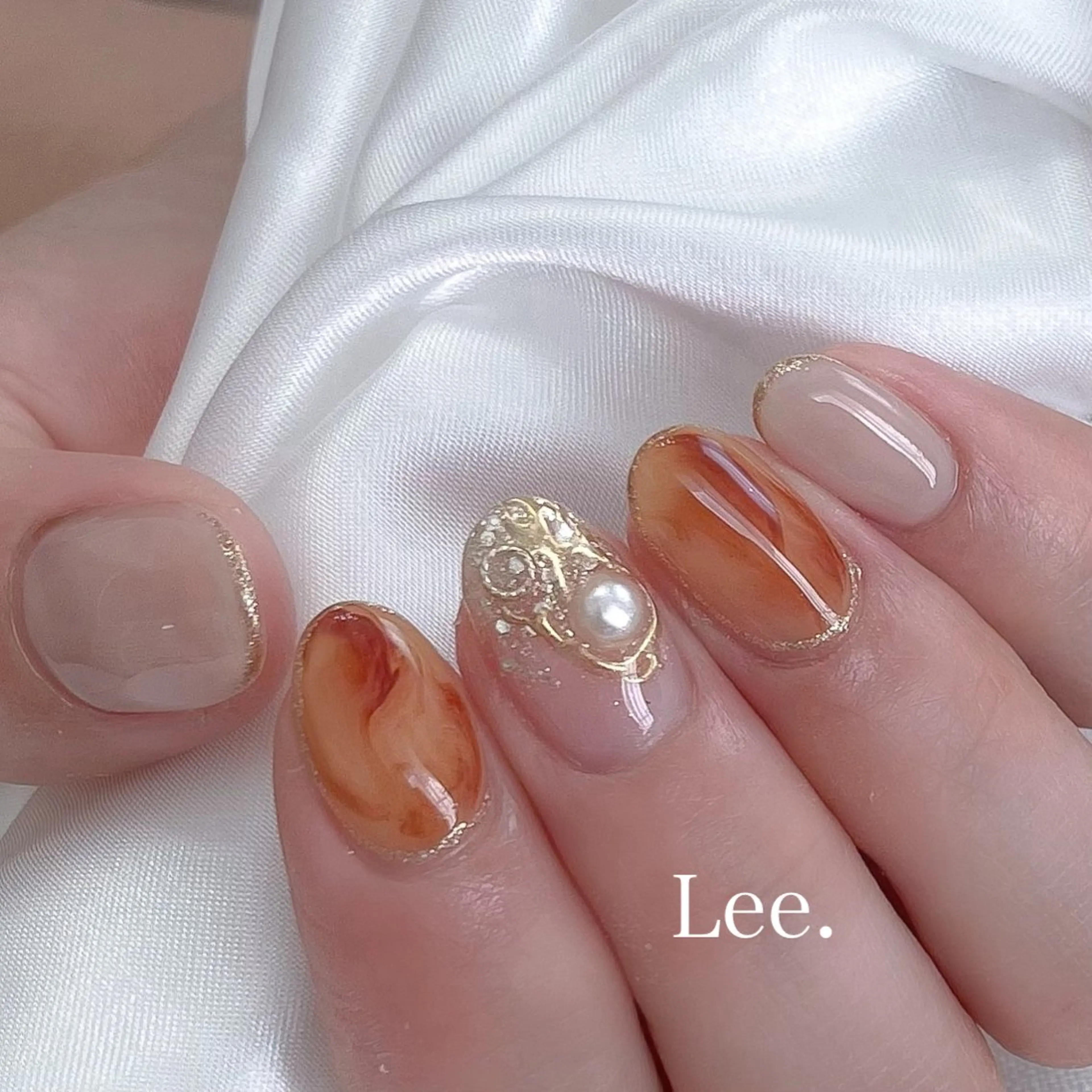 ネイル ハンドネイル Lee.nail ハルカのネイルデザイン