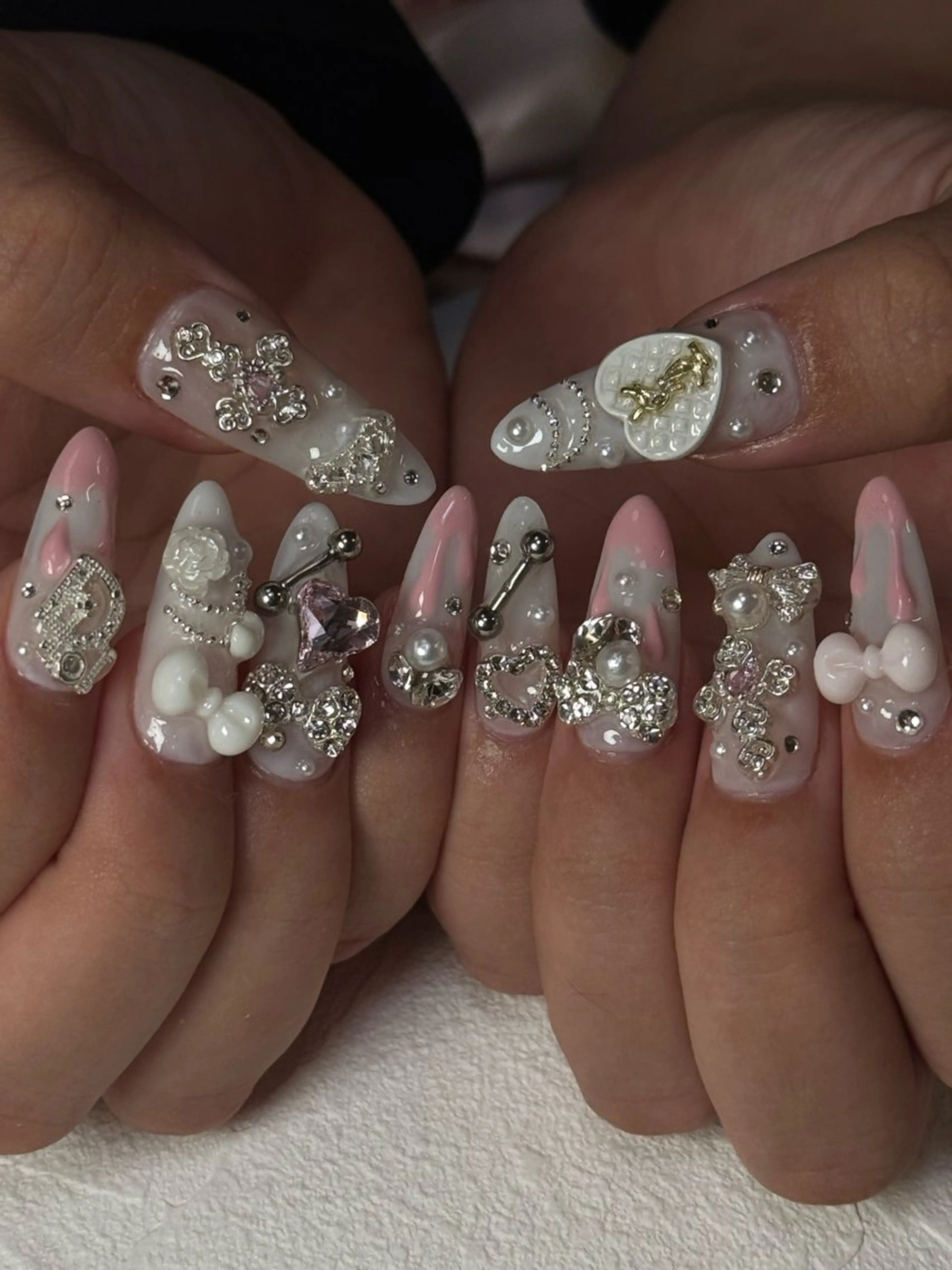 ロング Latte Nail所属・Latte Nail 十三のネイルデザイン