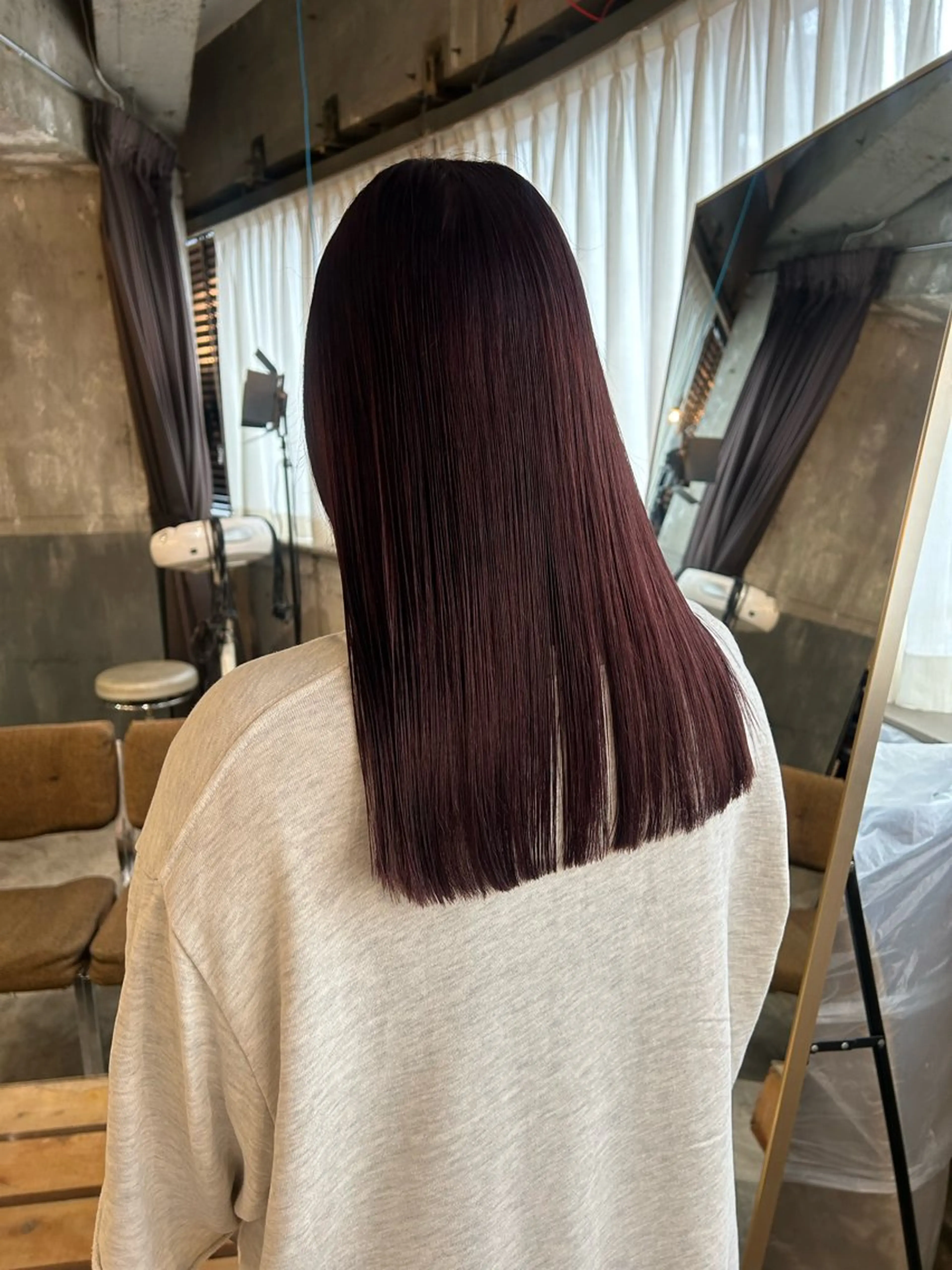 ロング カラー ブリーチ カット ヘアカラー 丸みショート /NAGISAのヘアスタイル