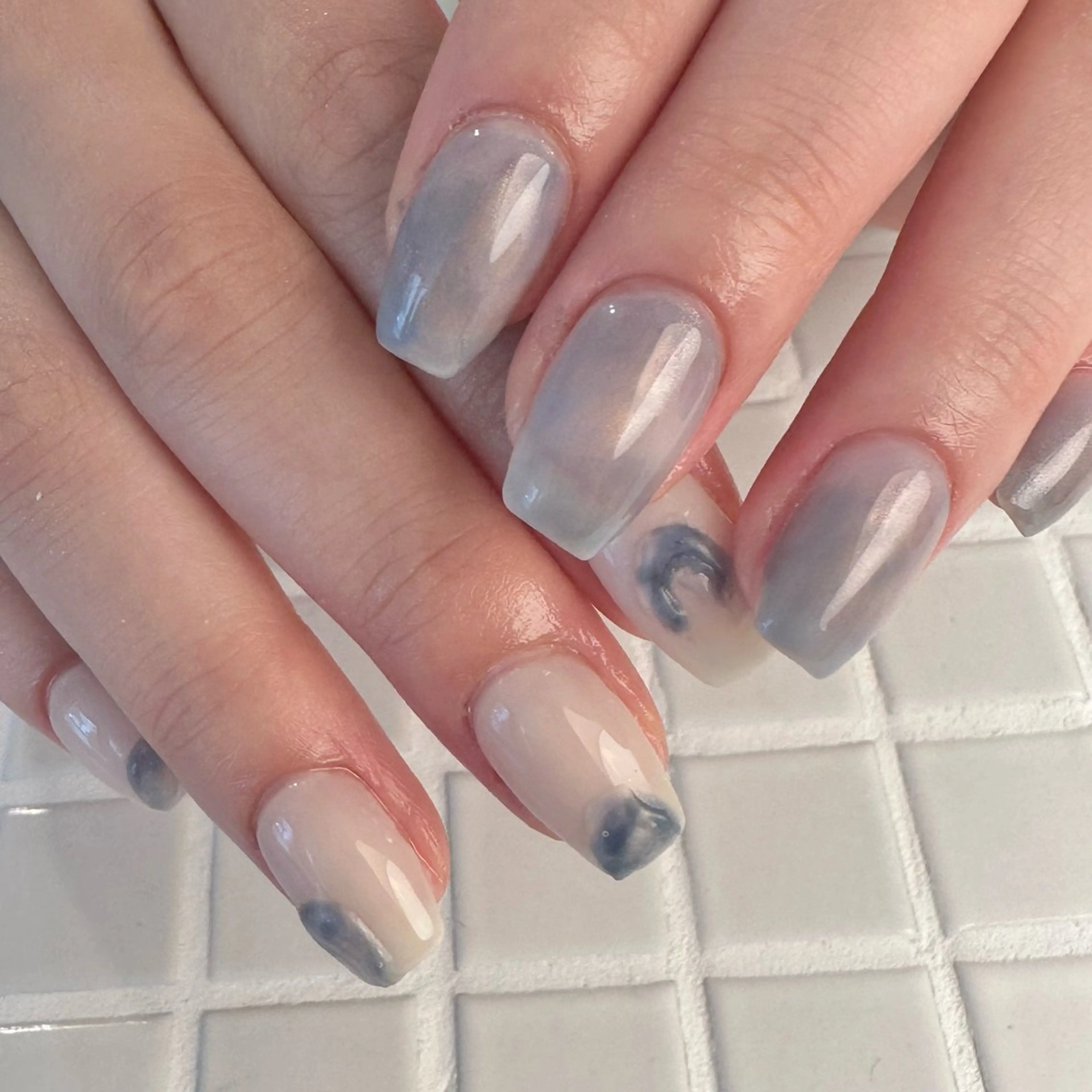 ネイル ハンドネイル yuka🩶 渋谷.表参道Nailのネイルデザイン