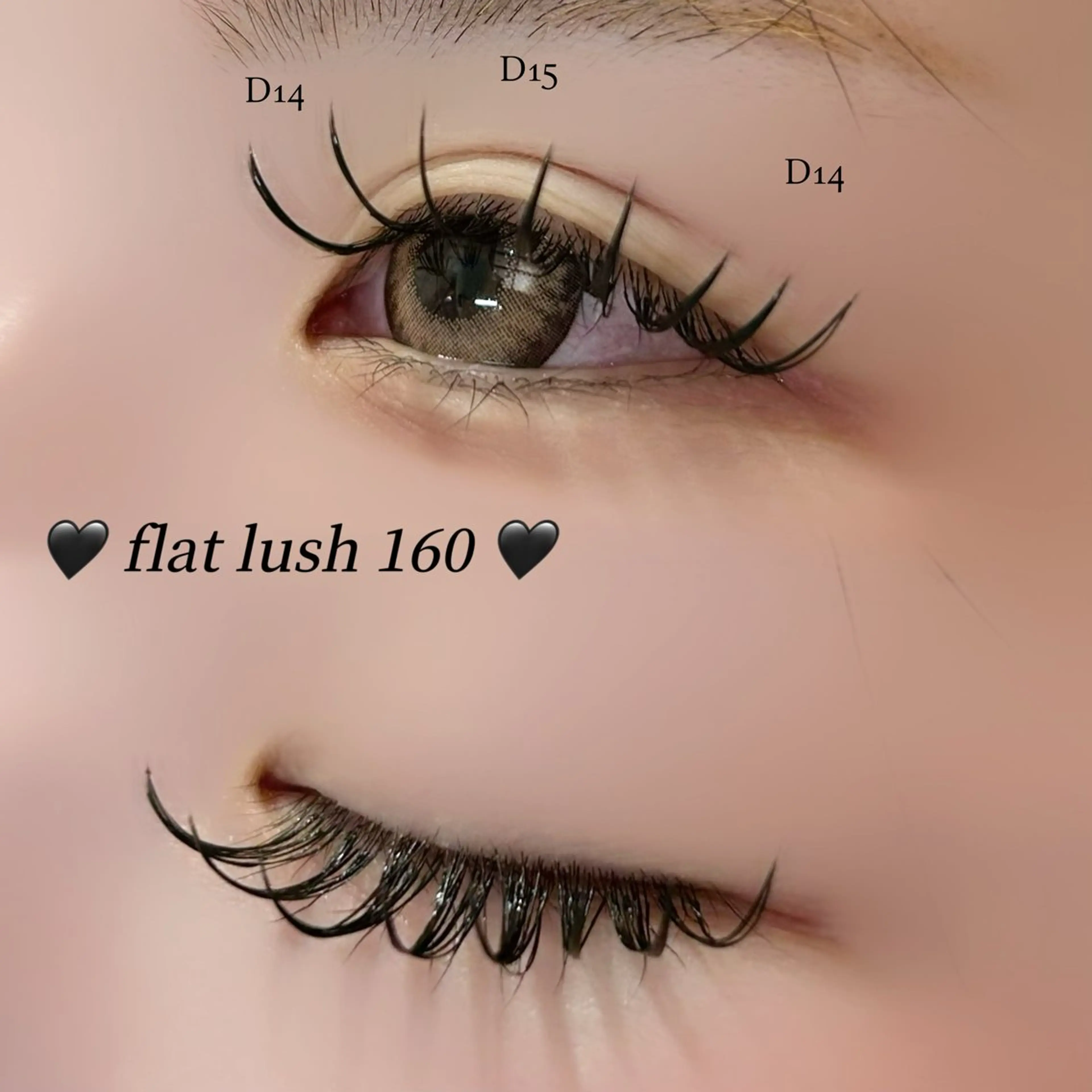 マツエク・マツパ マツエク riona ⠀のマツエク・マツパデザイン