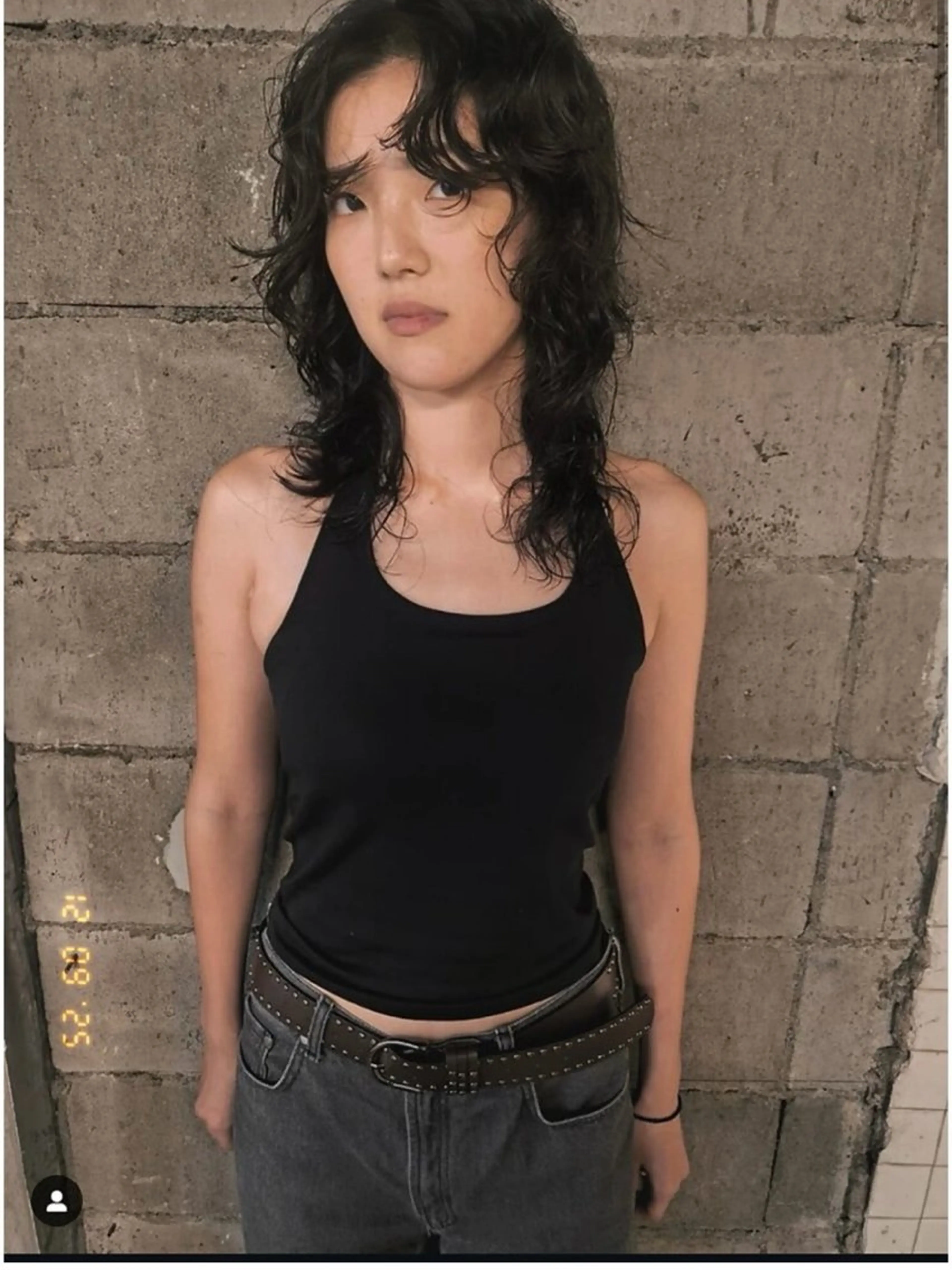 セミロング パーマ MIKU 岡山／倉敷のヘアスタイル